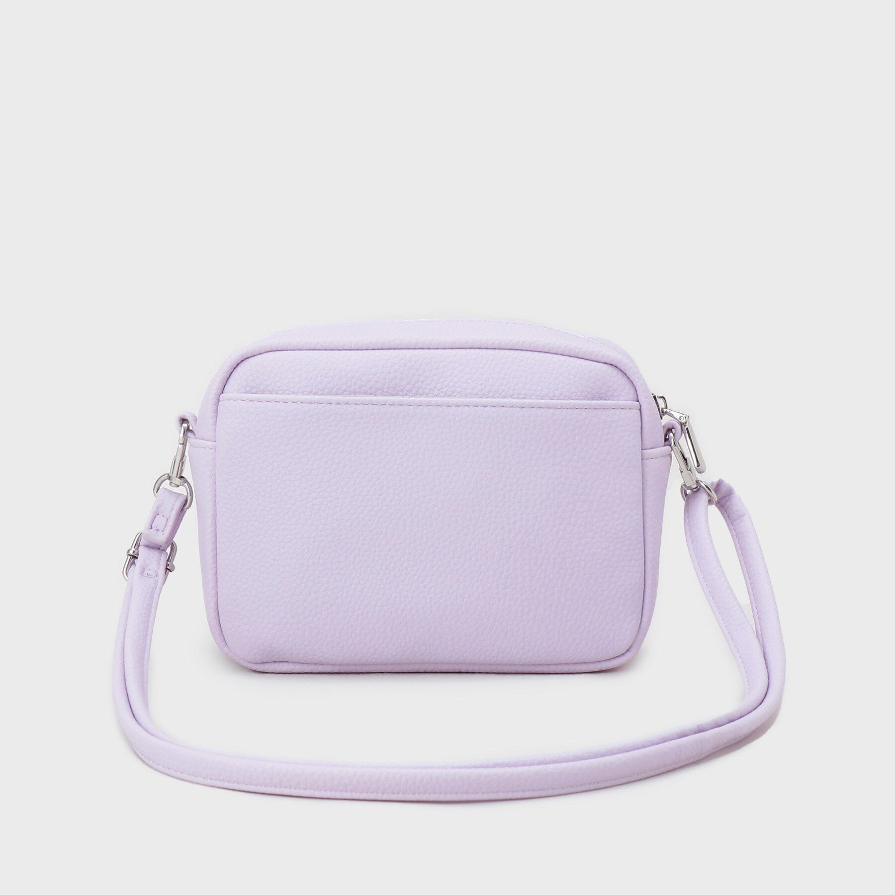 OPAQUE.CLIP「シュリンク合皮スクエアミニショルダーバッグ【軽量／長さ調整可能】」|ショルダー・メッセンジャー|