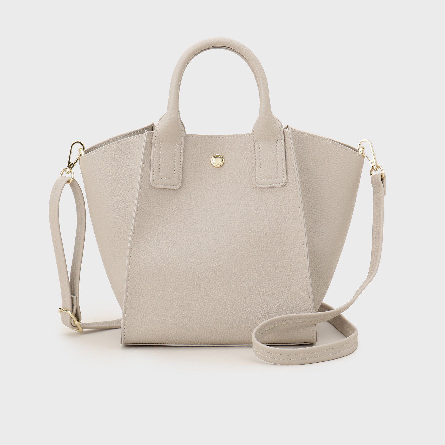 OPAQUE.CLIP「【2WAY/軽量】台形ミドルトートバッグ」|ショルダー・メッセンジャー|