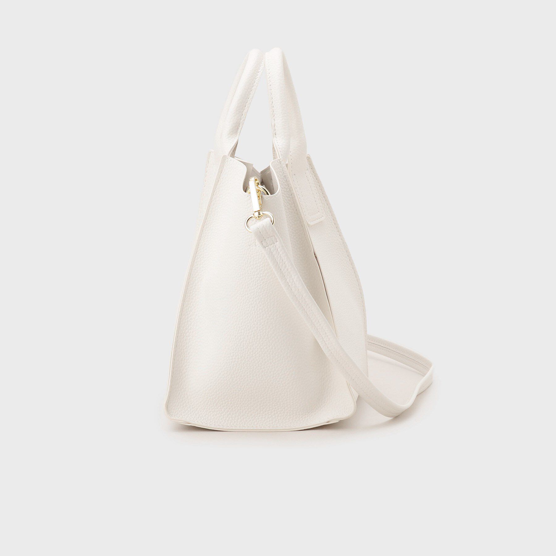 OPAQUE.CLIP「【2WAY/軽量】台形ミドルトートバッグ」|ショルダー・メッセンジャー|