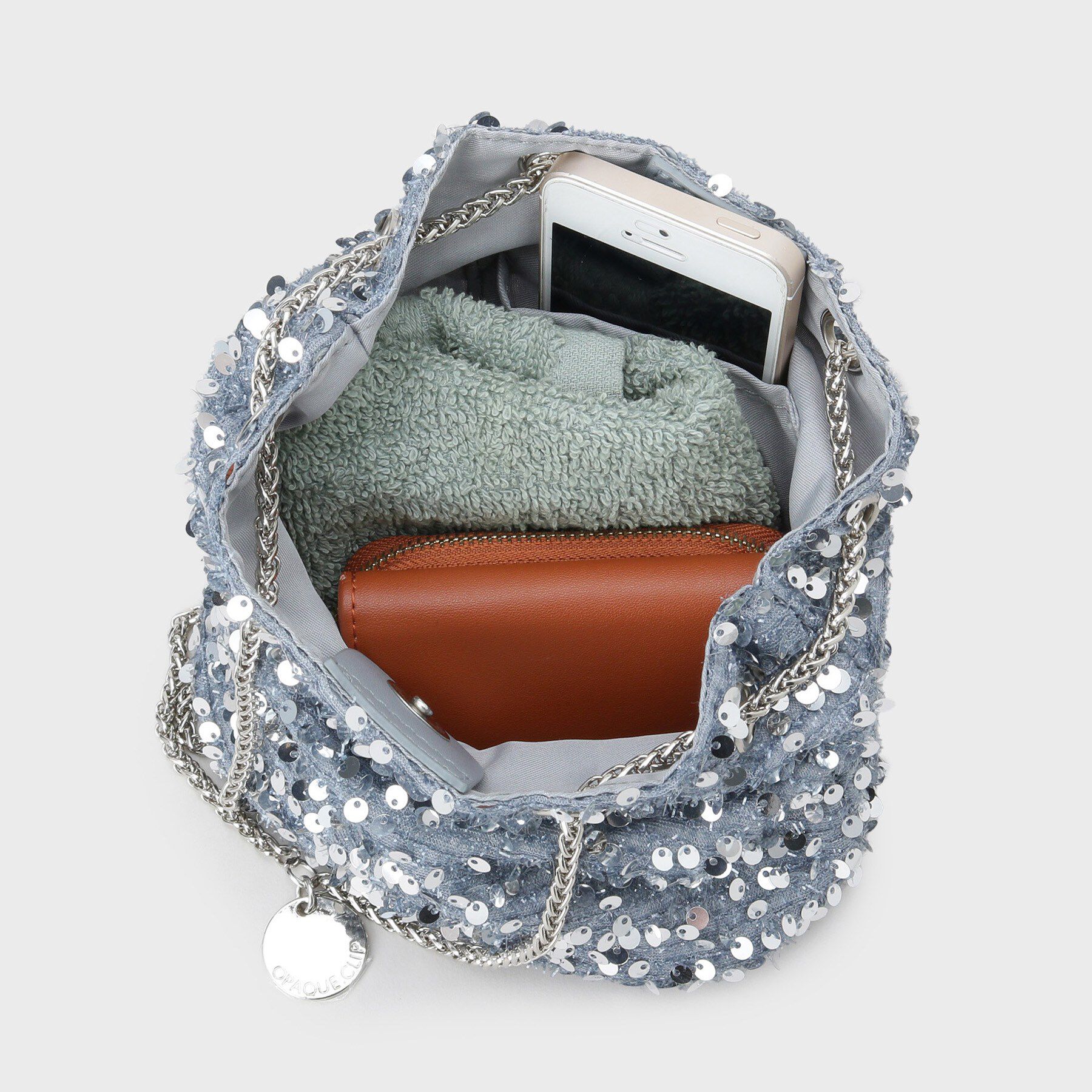 OPAQUE.CLIP「【2WAY】スパンコールミニショルダー」|ショルダー・メッセンジャー|