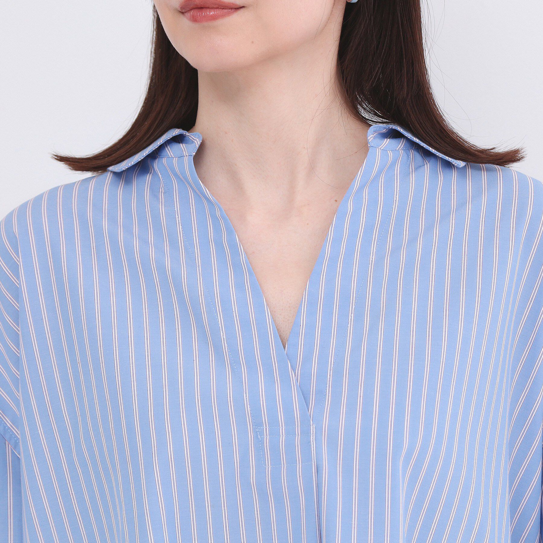 OPAQUE.CLIP「バックシャンスキッパーシャツ【洗濯機OK】」|シャツ・ブラウス|