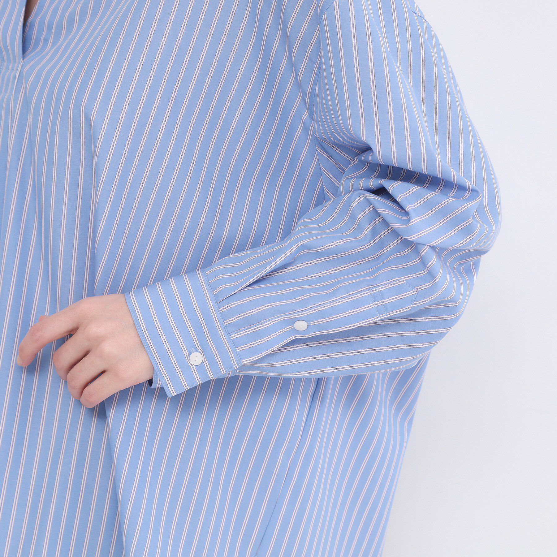 OPAQUE.CLIP「バックシャンスキッパーシャツ【洗濯機OK】」|シャツ・ブラウス|