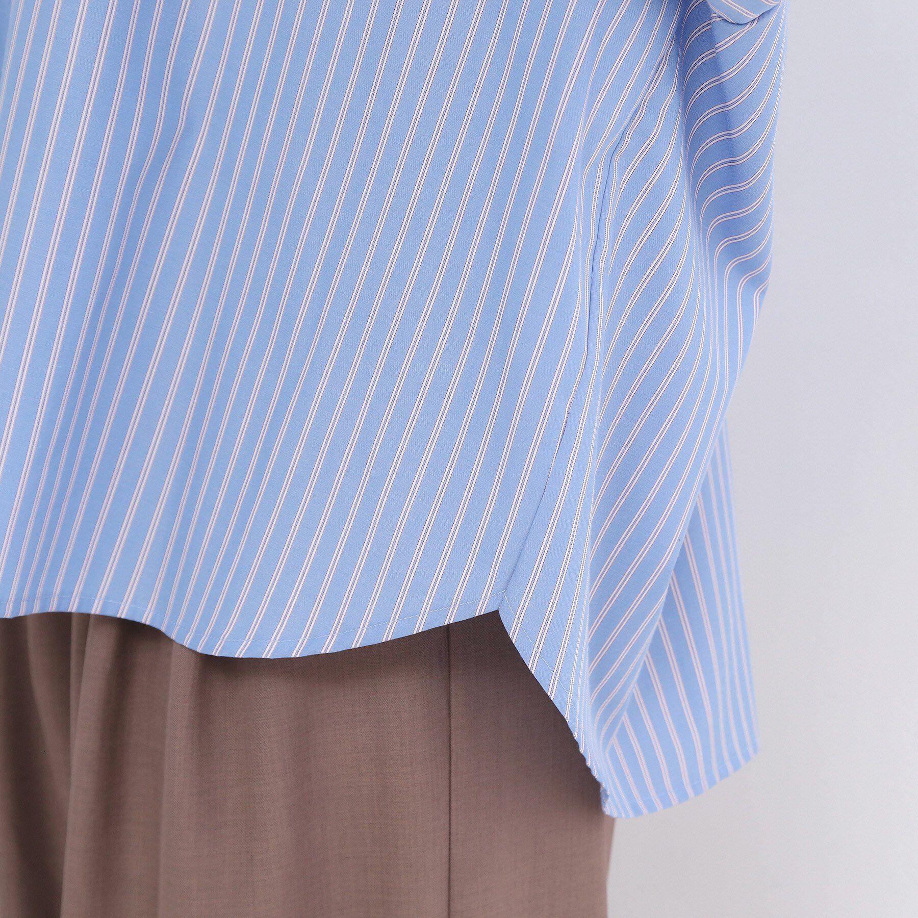 OPAQUE.CLIP「バックシャンスキッパーシャツ【洗濯機OK】」|シャツ・ブラウス|