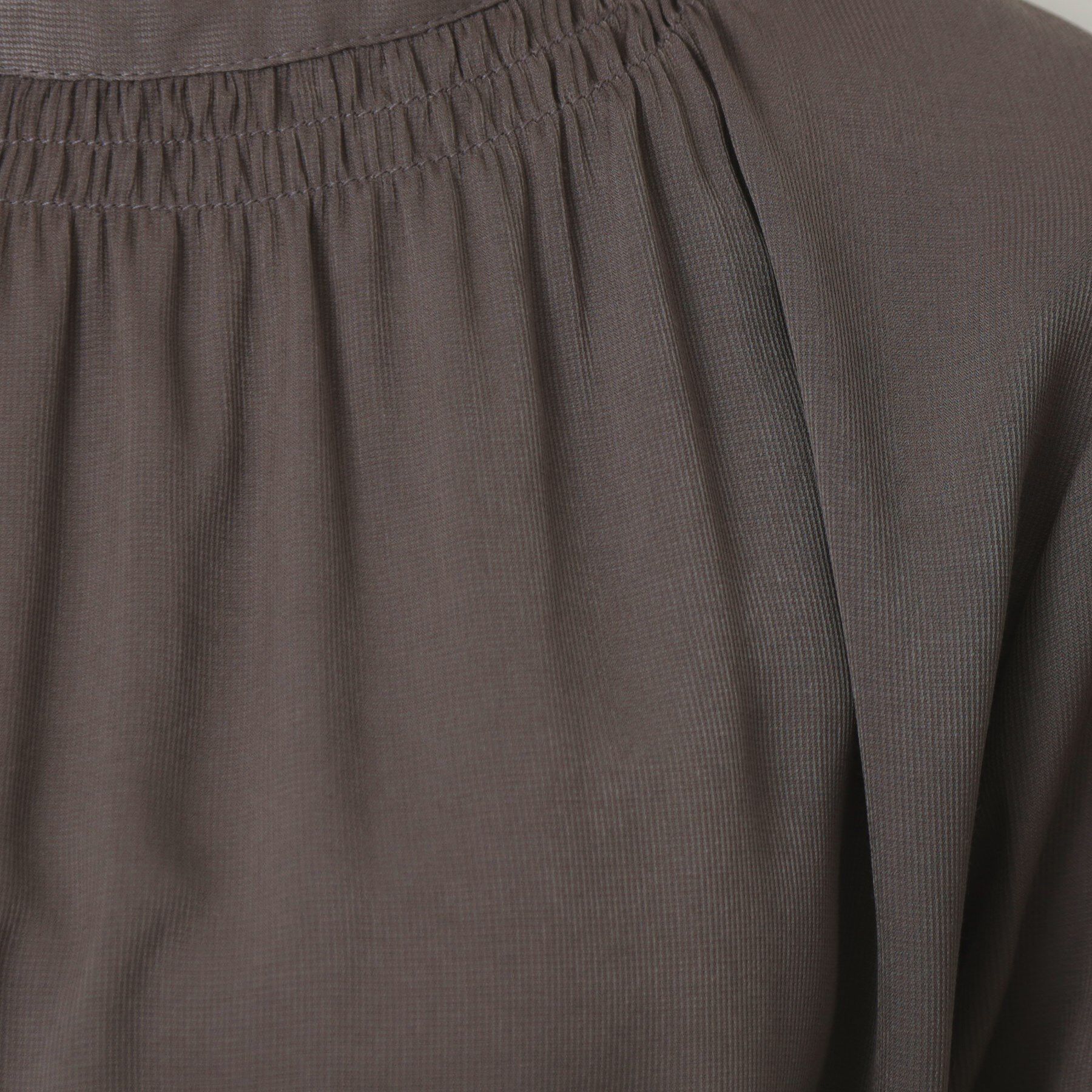 Couture broach「【SS～LLサイズ・二の腕カバー・通勤】RTピケシャーリングブラウス」|シャツ・ブラウス|