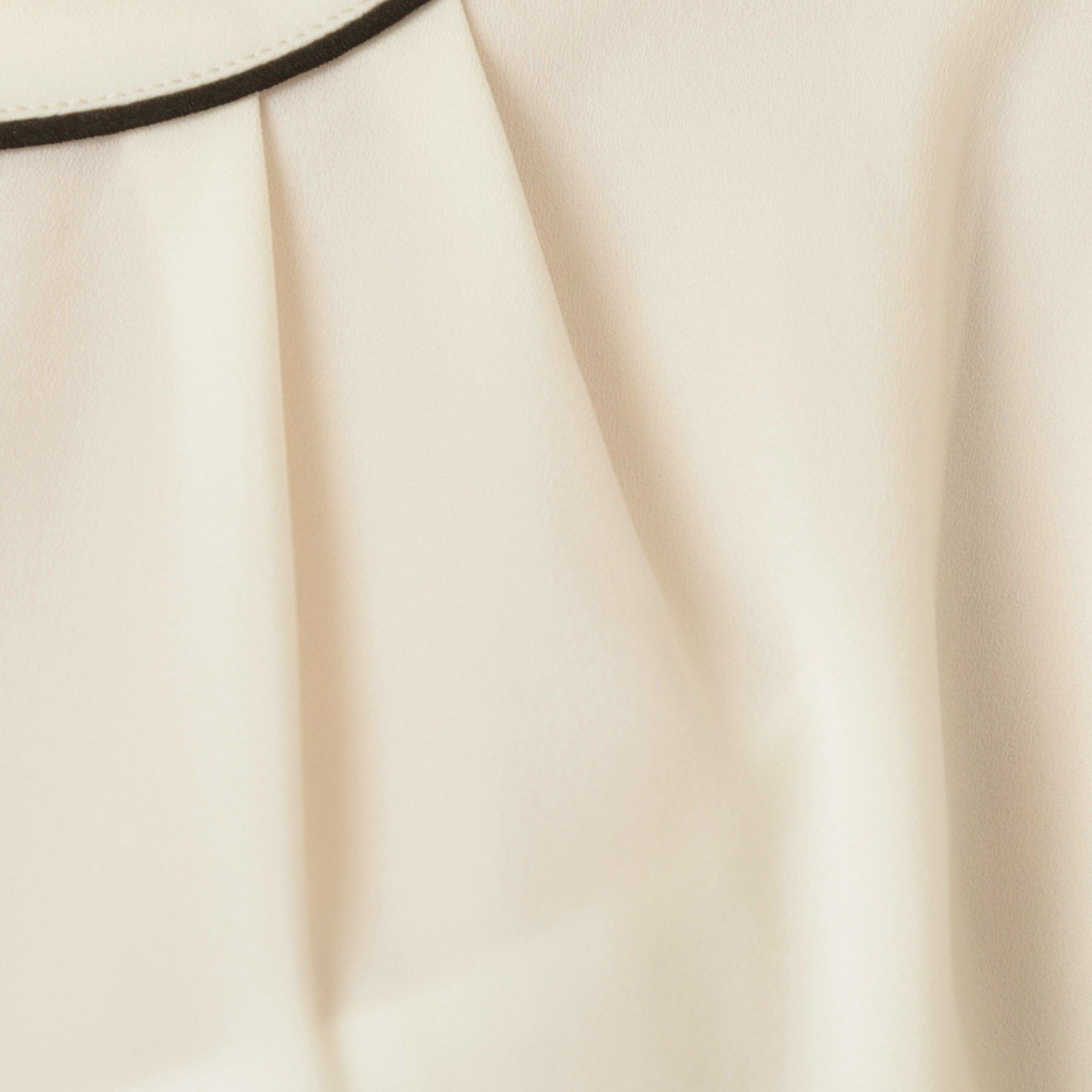 Couture broach「【6分袖・通勤】配色ジョーゼットブラウス」|シャツ・ブラウス|