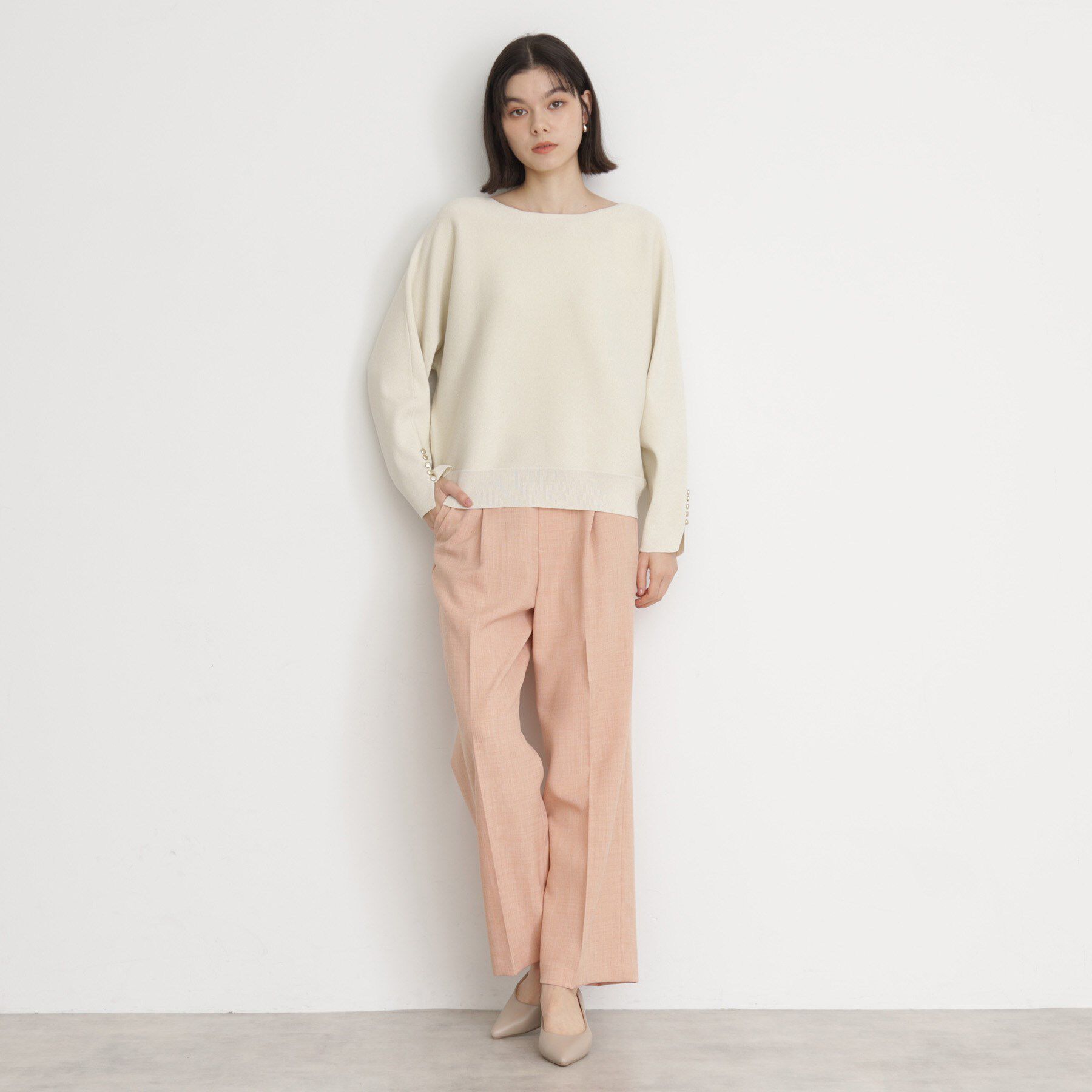 THE SHOP TK「【CAVIAN】ベーシックワイドパンツ/洗濯機OK」|その他|