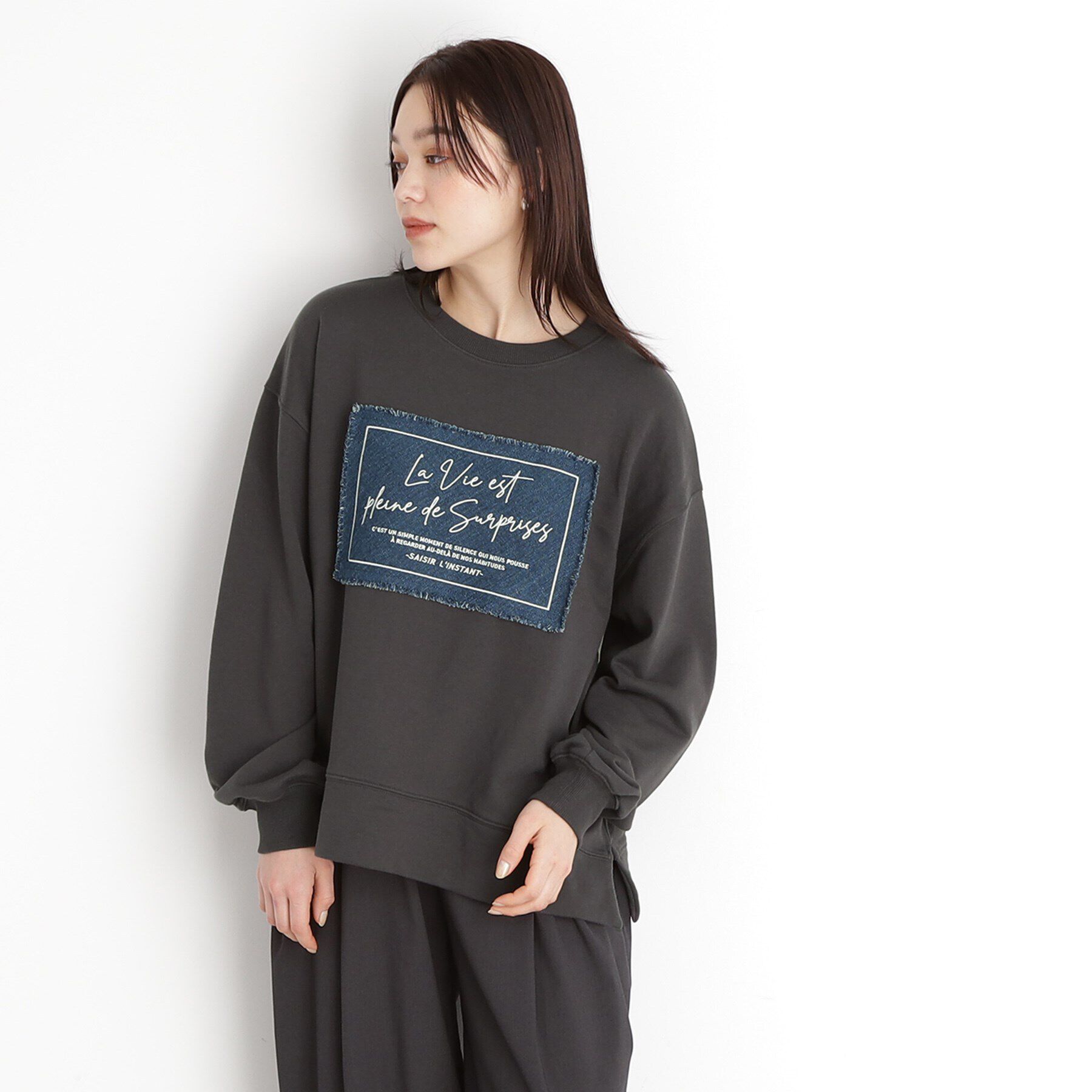 THE SHOP TK「【アソート】裏毛ロゴプルオーバー/洗える」|Tシャツ・カットソー|スミクロ(018)