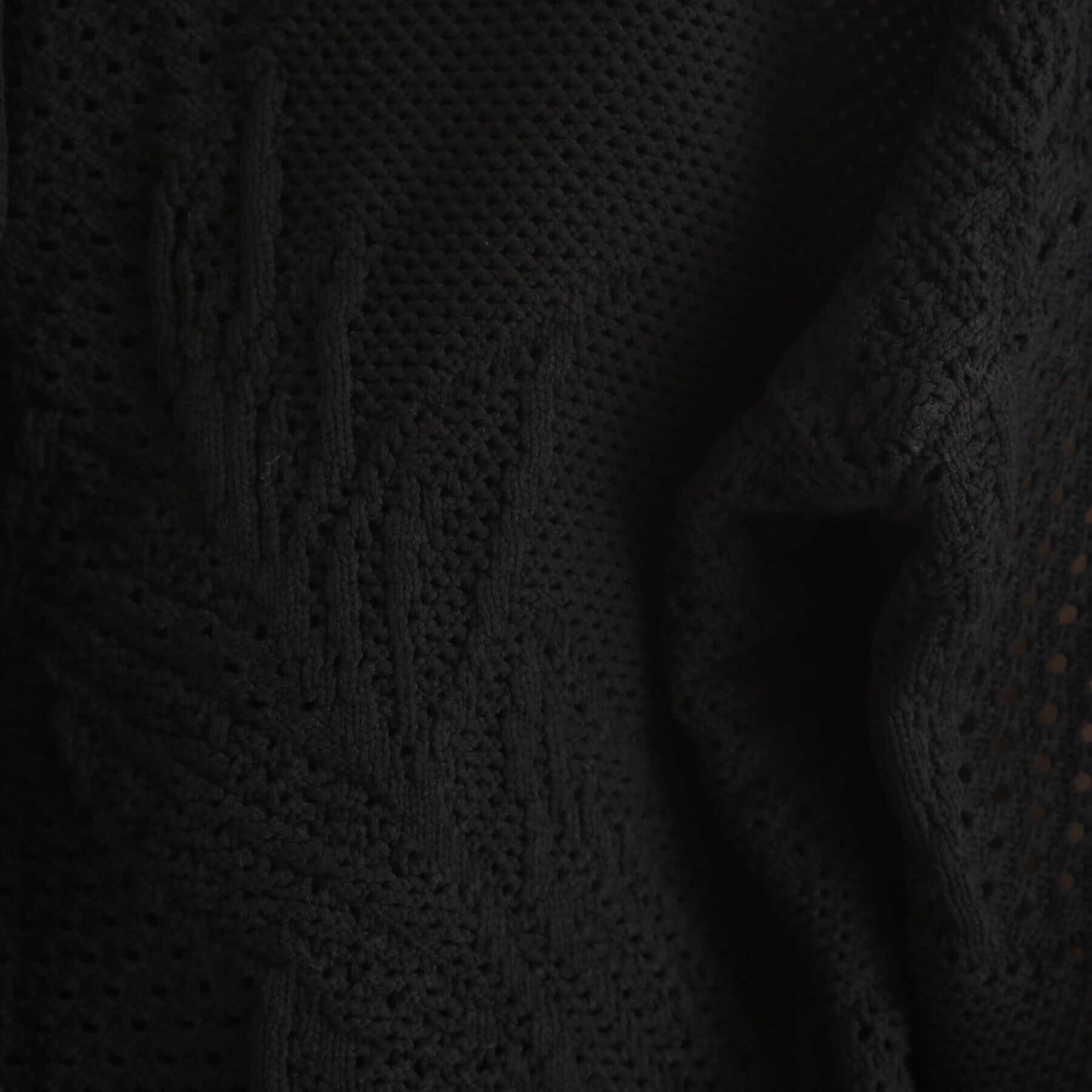 THE SHOP TK「レース編みカーディガン【前後2WAY】」|ニット・セーター|