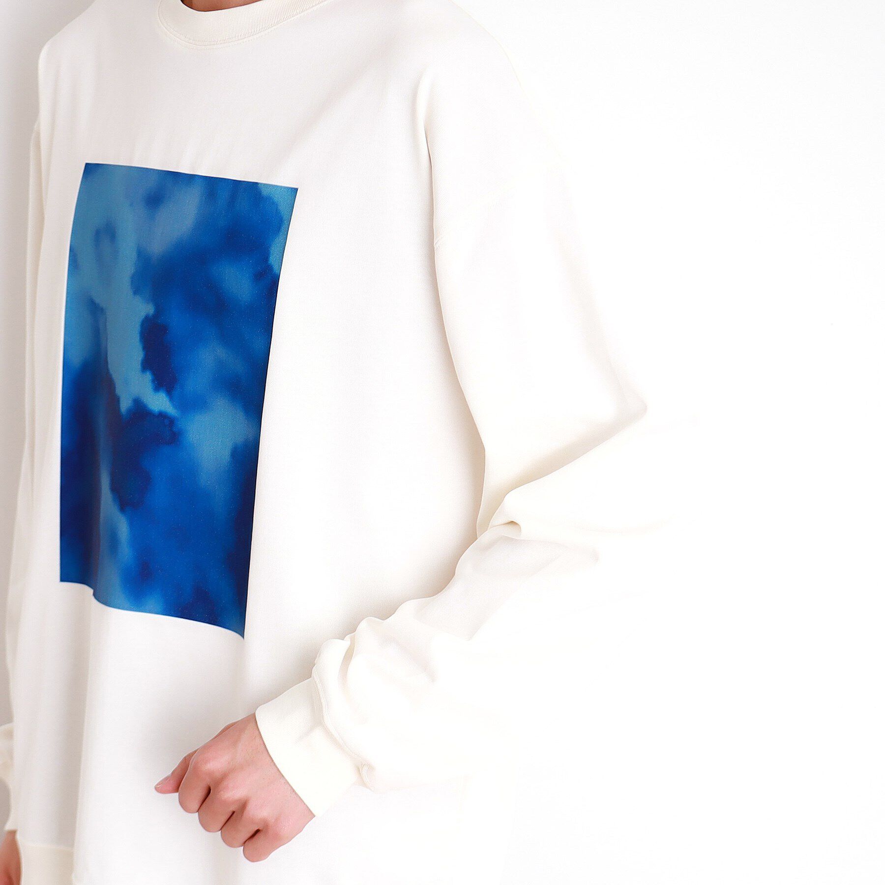 THE SHOP TK「プリントリブ長袖Tシャツ」|Tシャツ・カットソー|