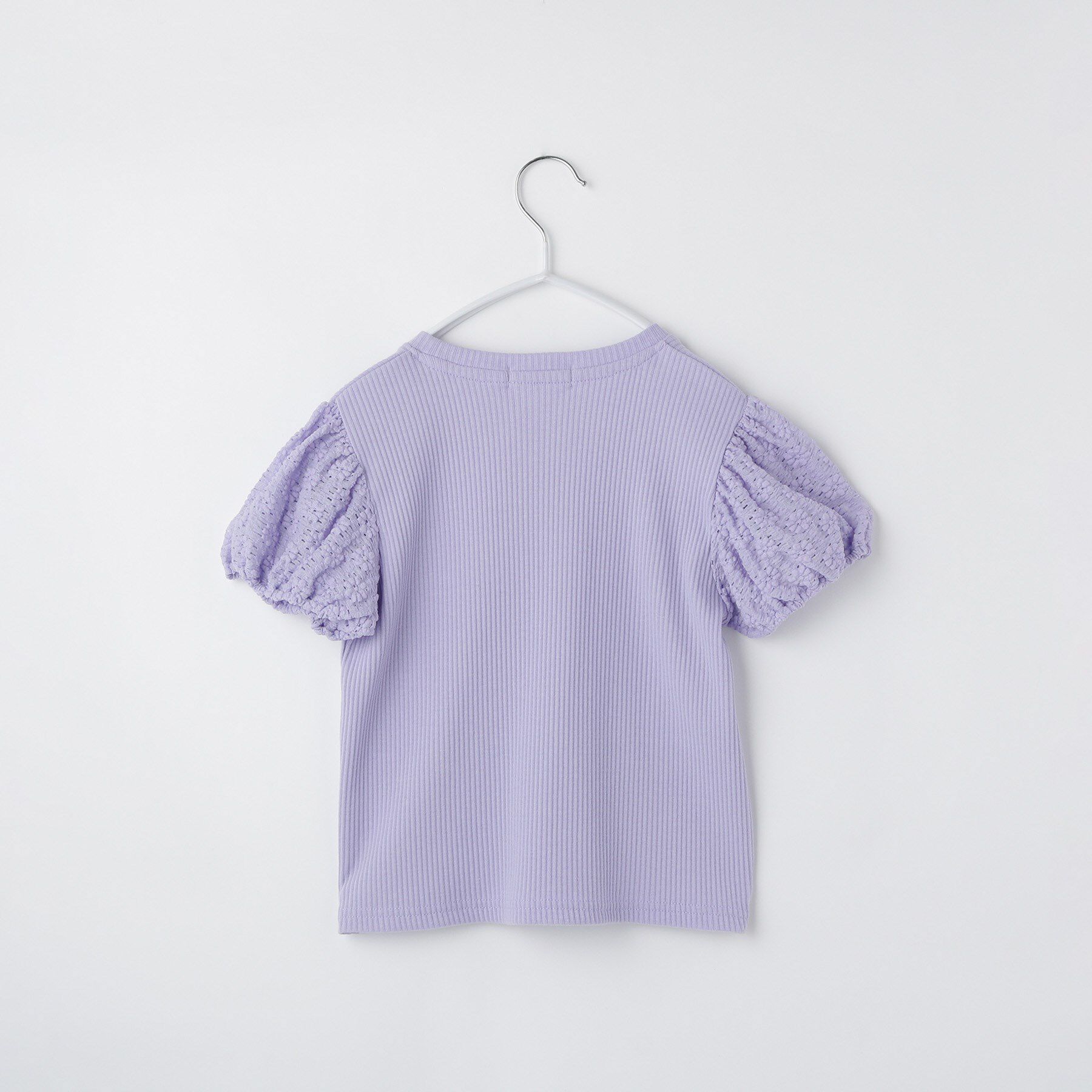 THE SHOP TK「【100-150】バルーンスリーブ半袖プルオーバー/洗濯機OK」|Tシャツ・カットソー|