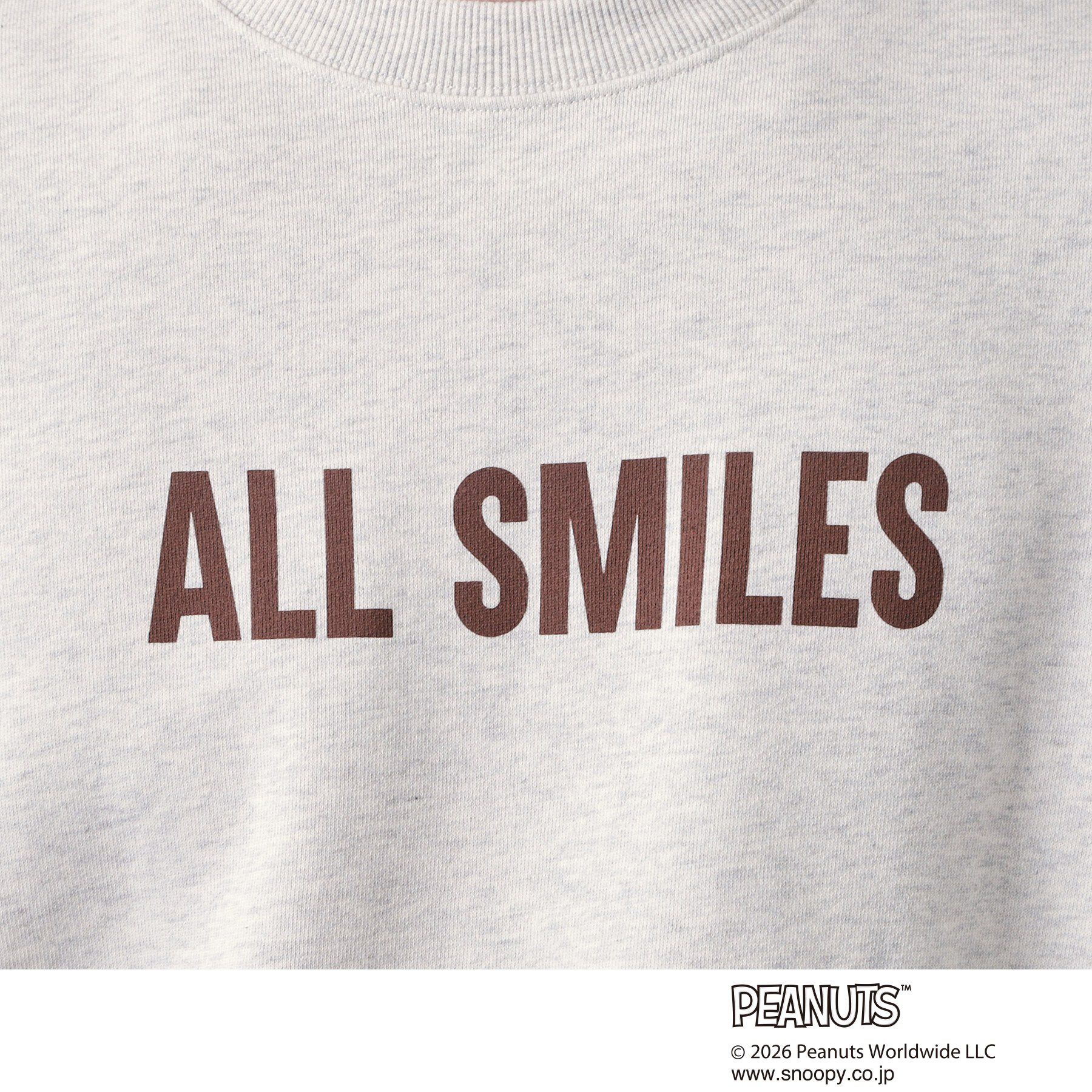 THE SHOP TK「PEANUTS ／ ピーナッツ スヌーピー ミニ裏毛スウェット」|パーカー|