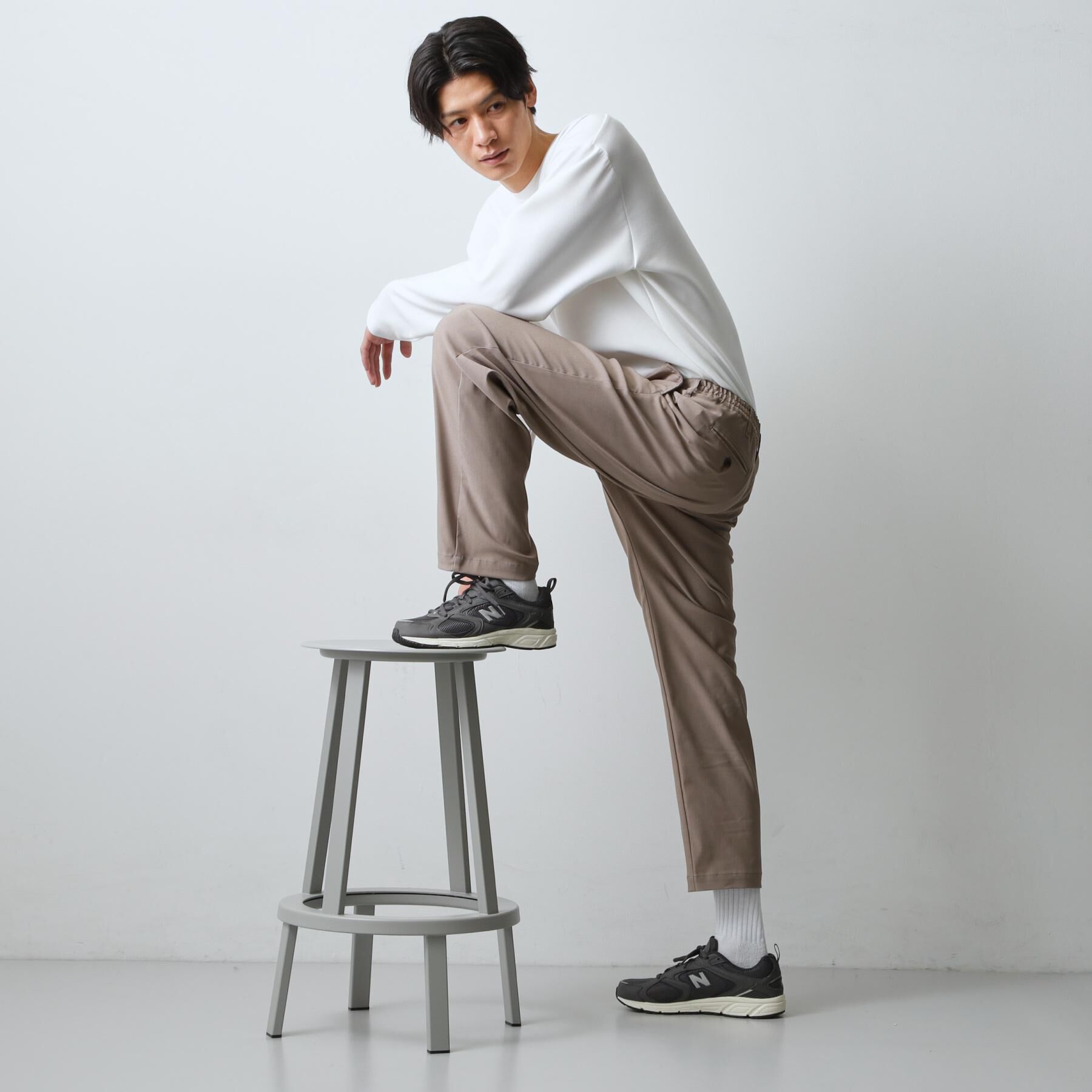 THE SHOP TK「【とにかく伸びて、しっかり戻る】ハイパーストレッチ イージーパンツ　洗濯機OK」|その他|