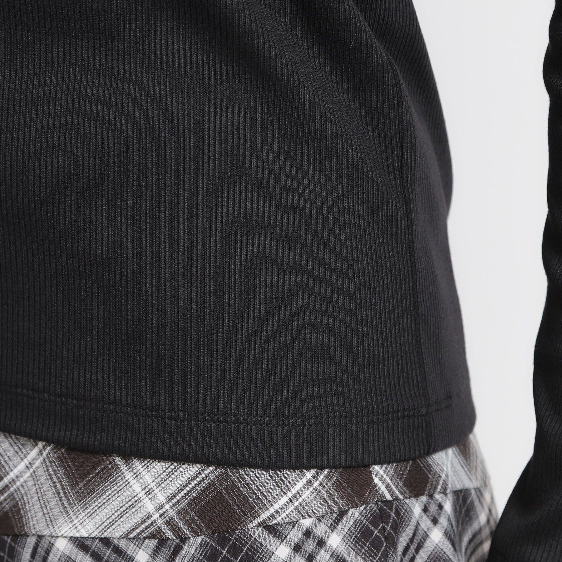 THE SHOP TK「スクエアネックテレコトップス」|Tシャツ・カットソー|