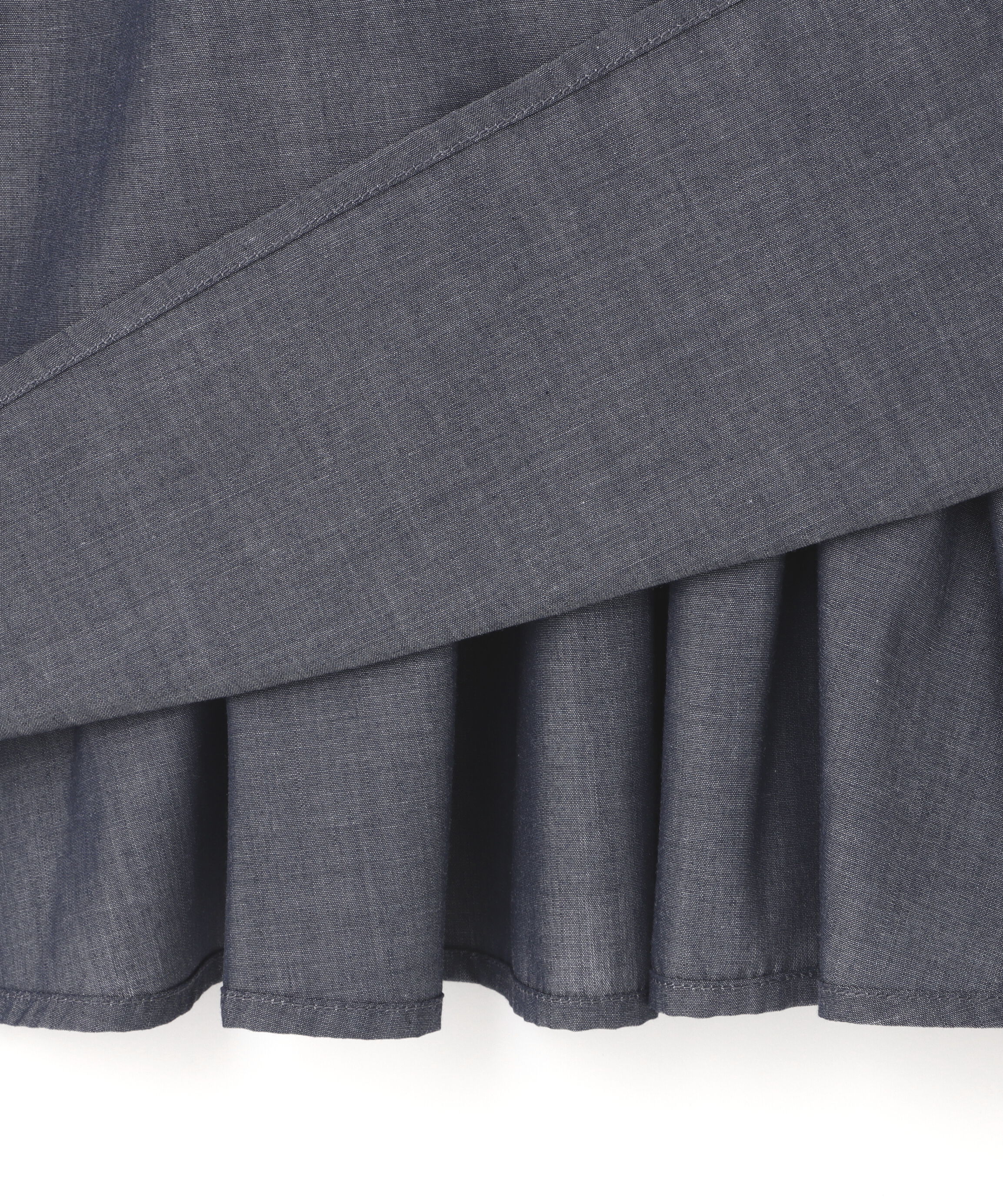  「スキッパーフォルムシャツワンピース」|ワンピース|