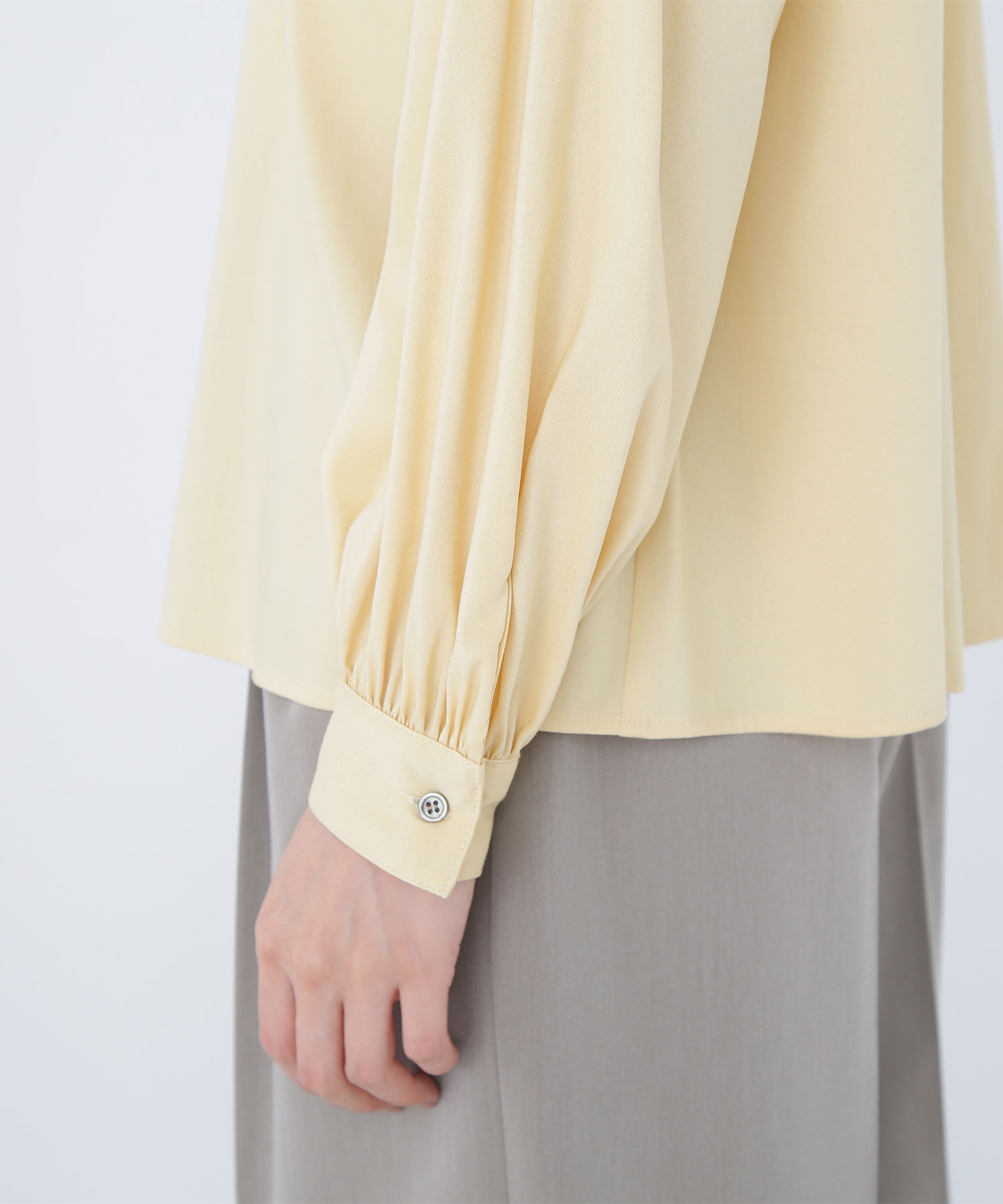  「スクエアカラーブラウス」|シャツ・ブラウス|