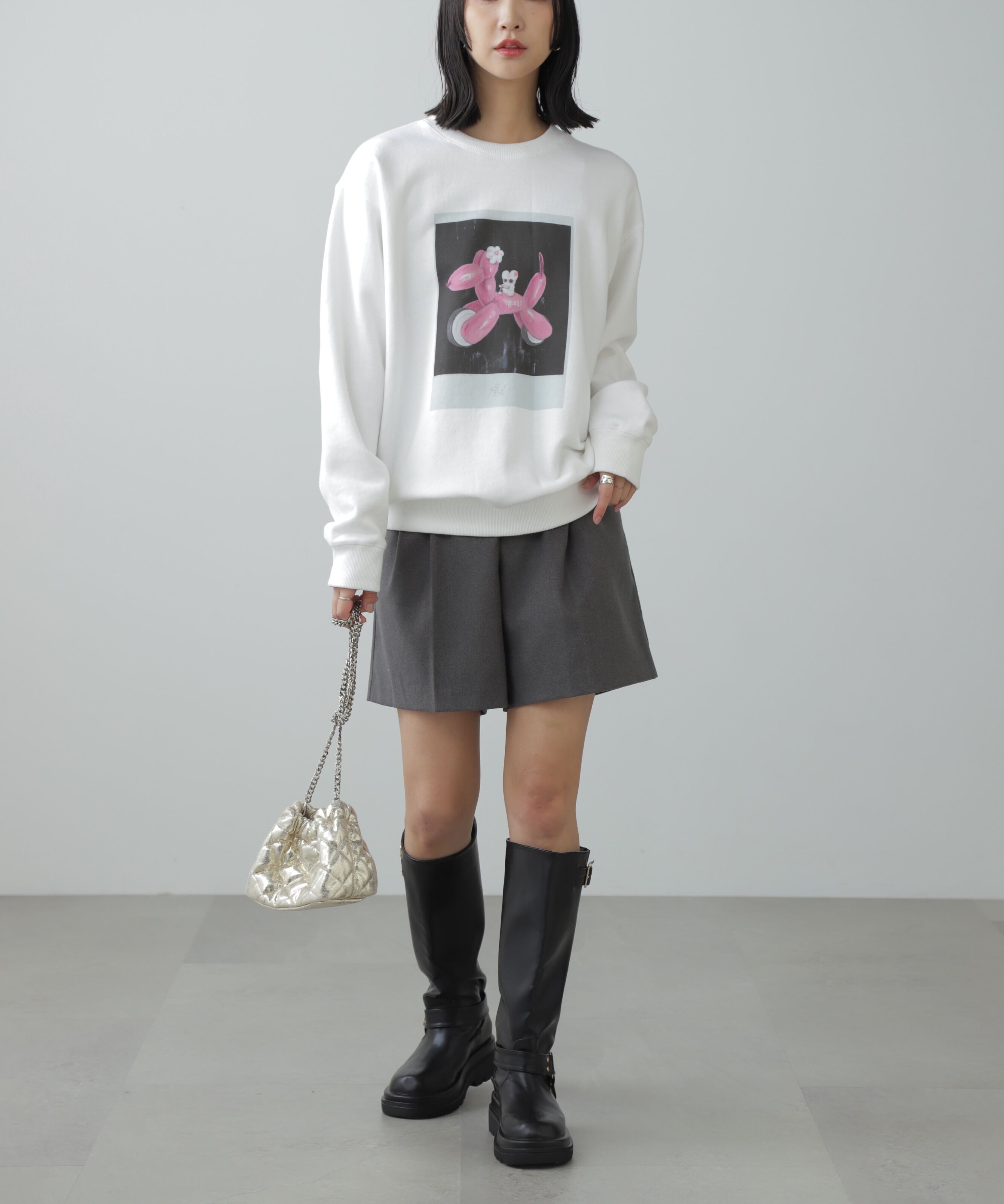  「タックショートパンツ」|その他|