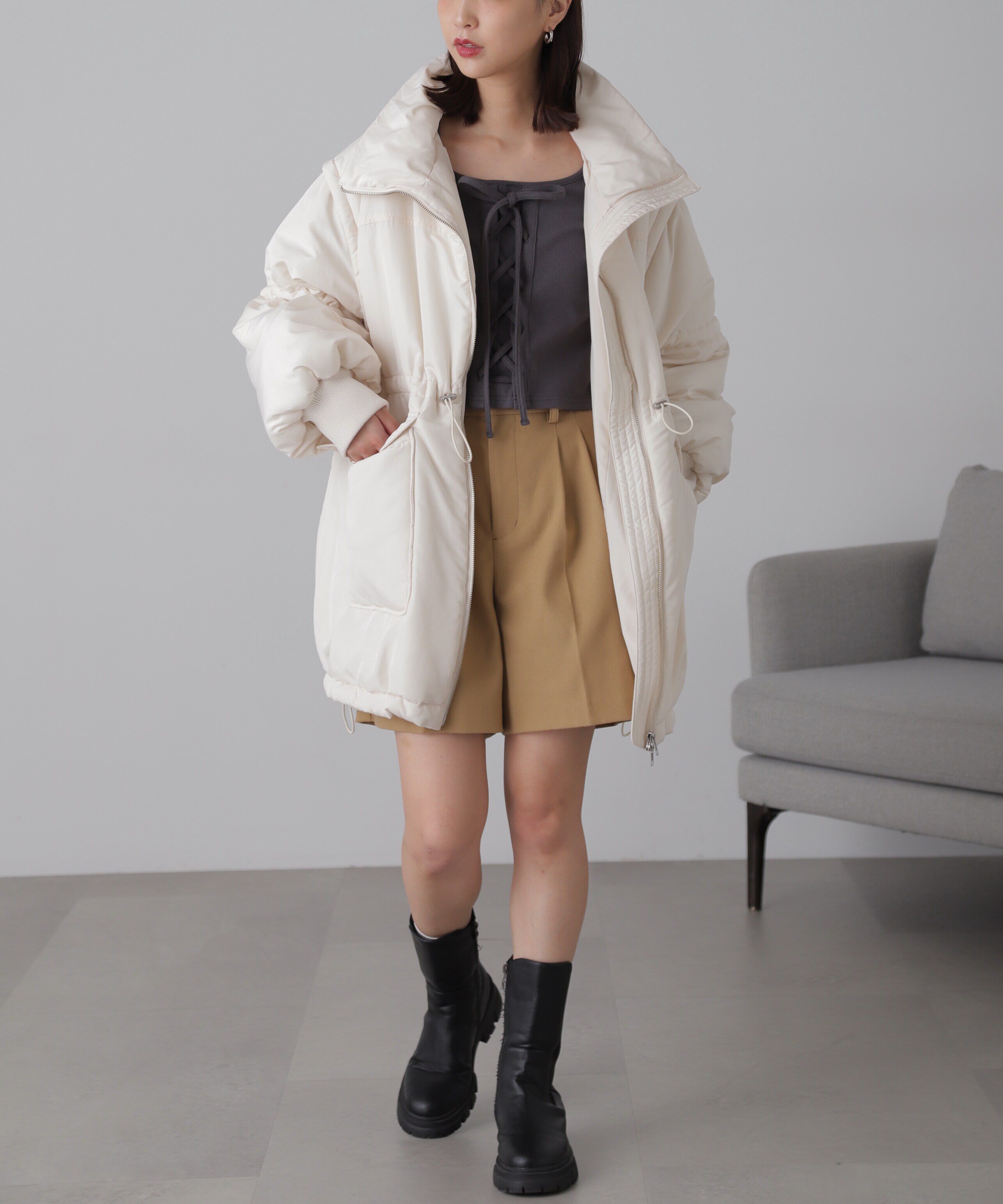  「タックショートパンツ」|その他|