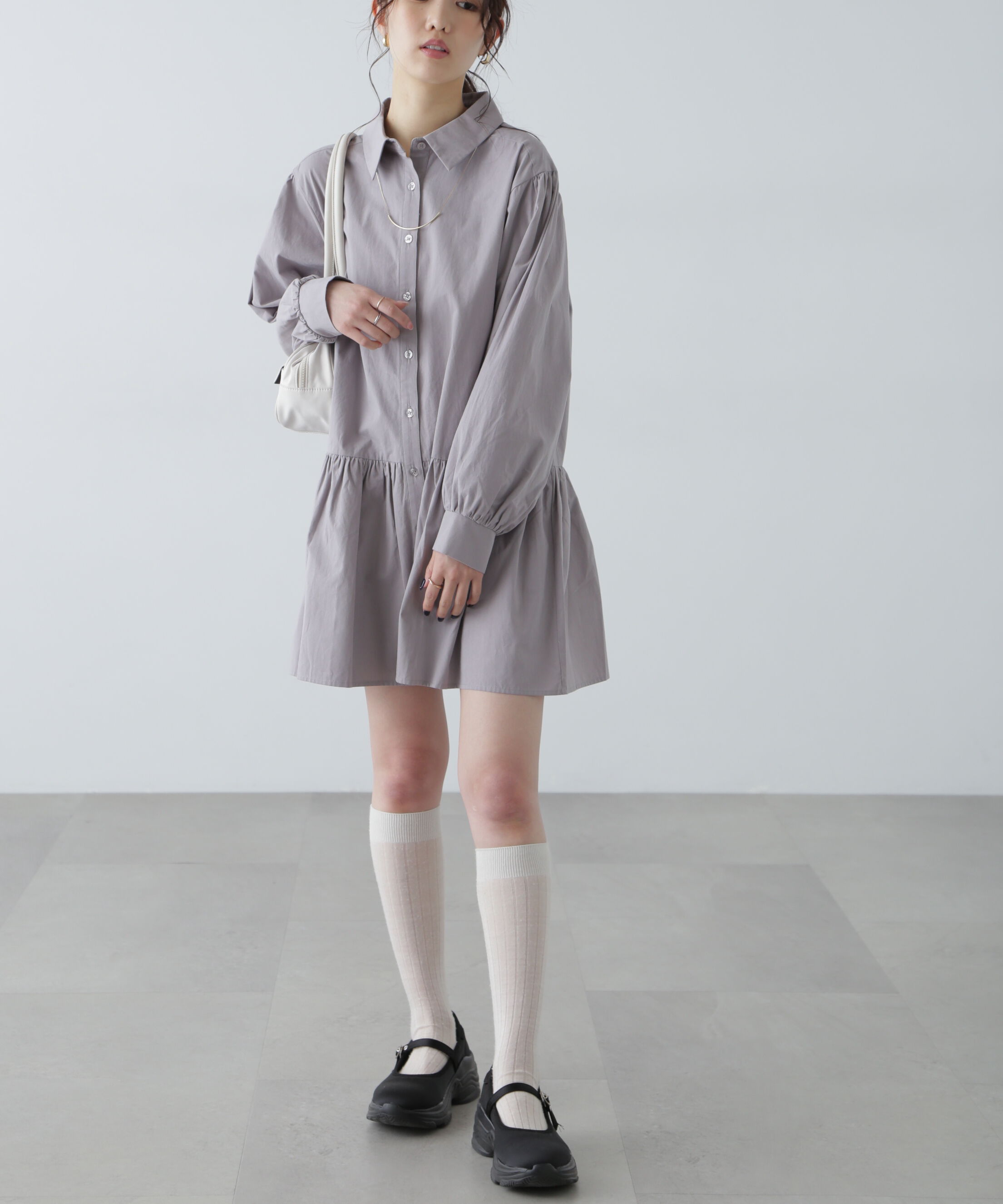  「ティアードミニワンピース」|ワンピース|