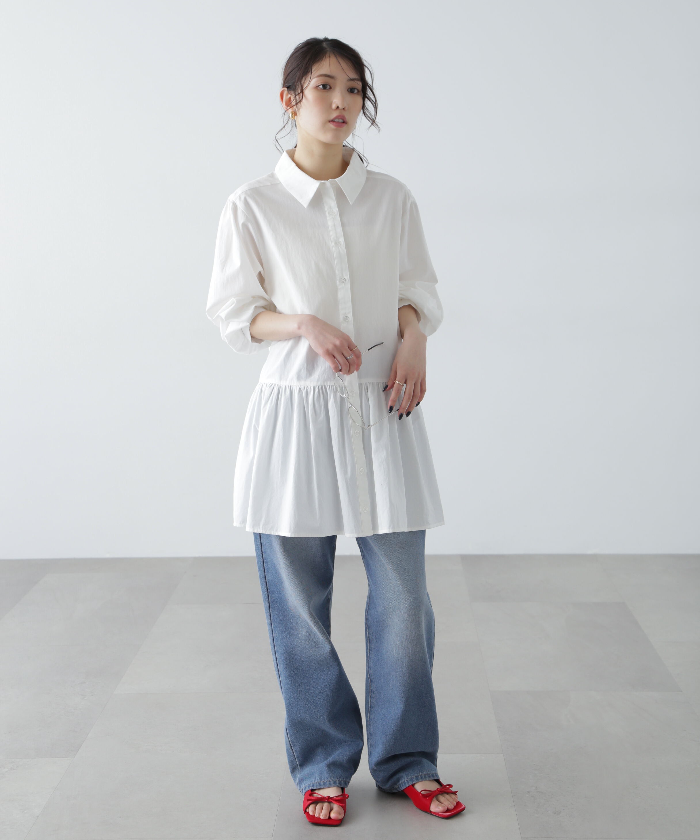  「ティアードミニワンピース」|ワンピース|