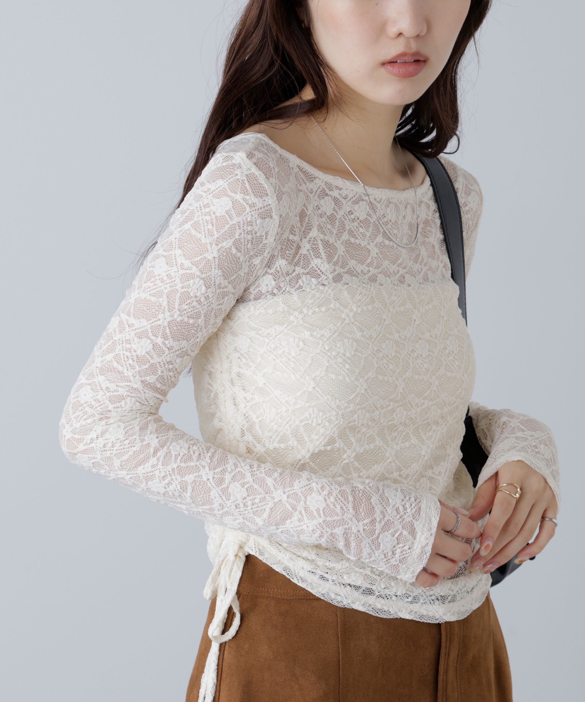  「サイドドロストレースカットソー」|Tシャツ・カットソー|オフ