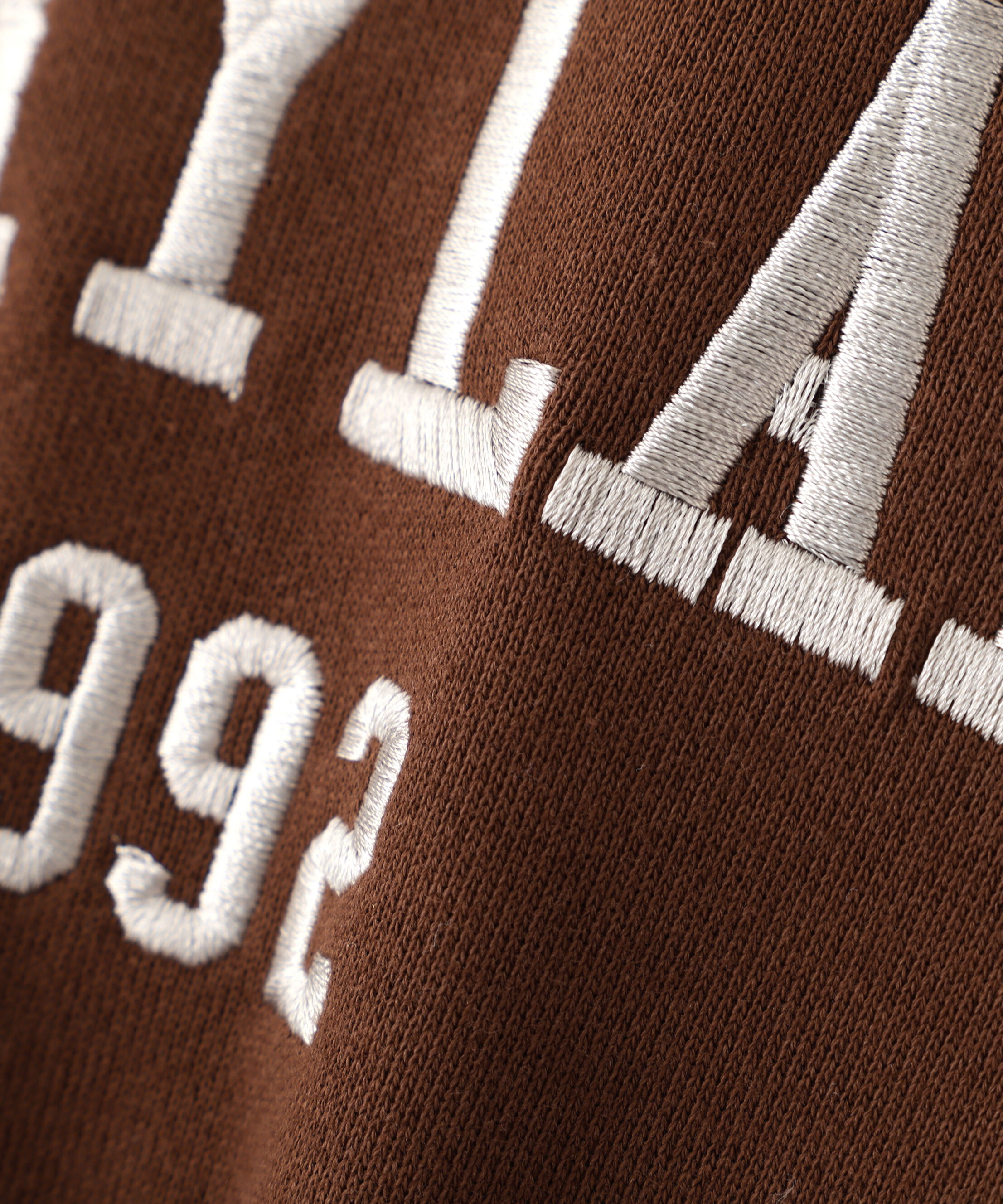  「カレッジロゴショート丈スウェット」|Tシャツ・カットソー|