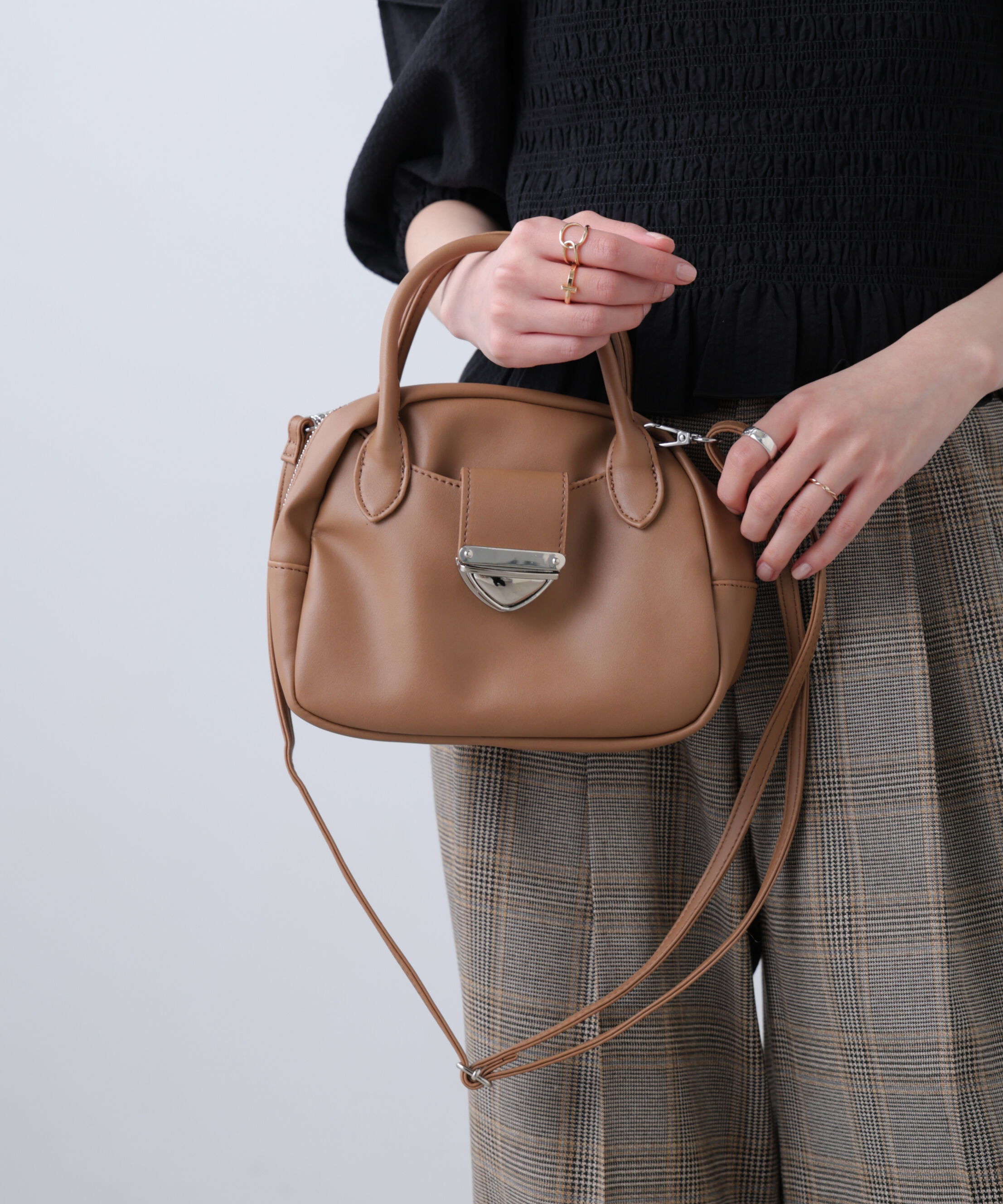  「フラップメタルベルトバッグ」|その他|