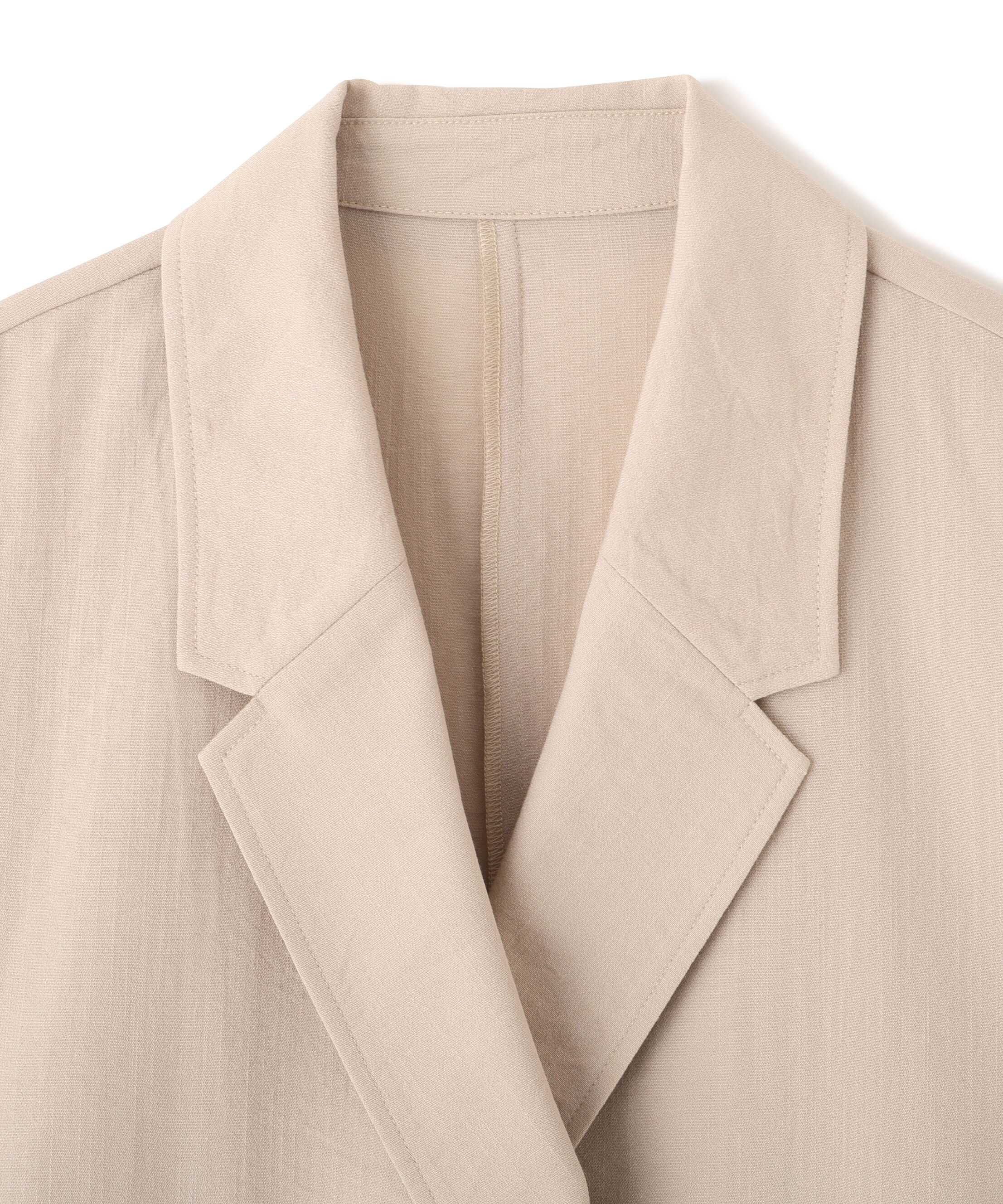  「麻調合繊ハーフスリーブジャケット」|その他|