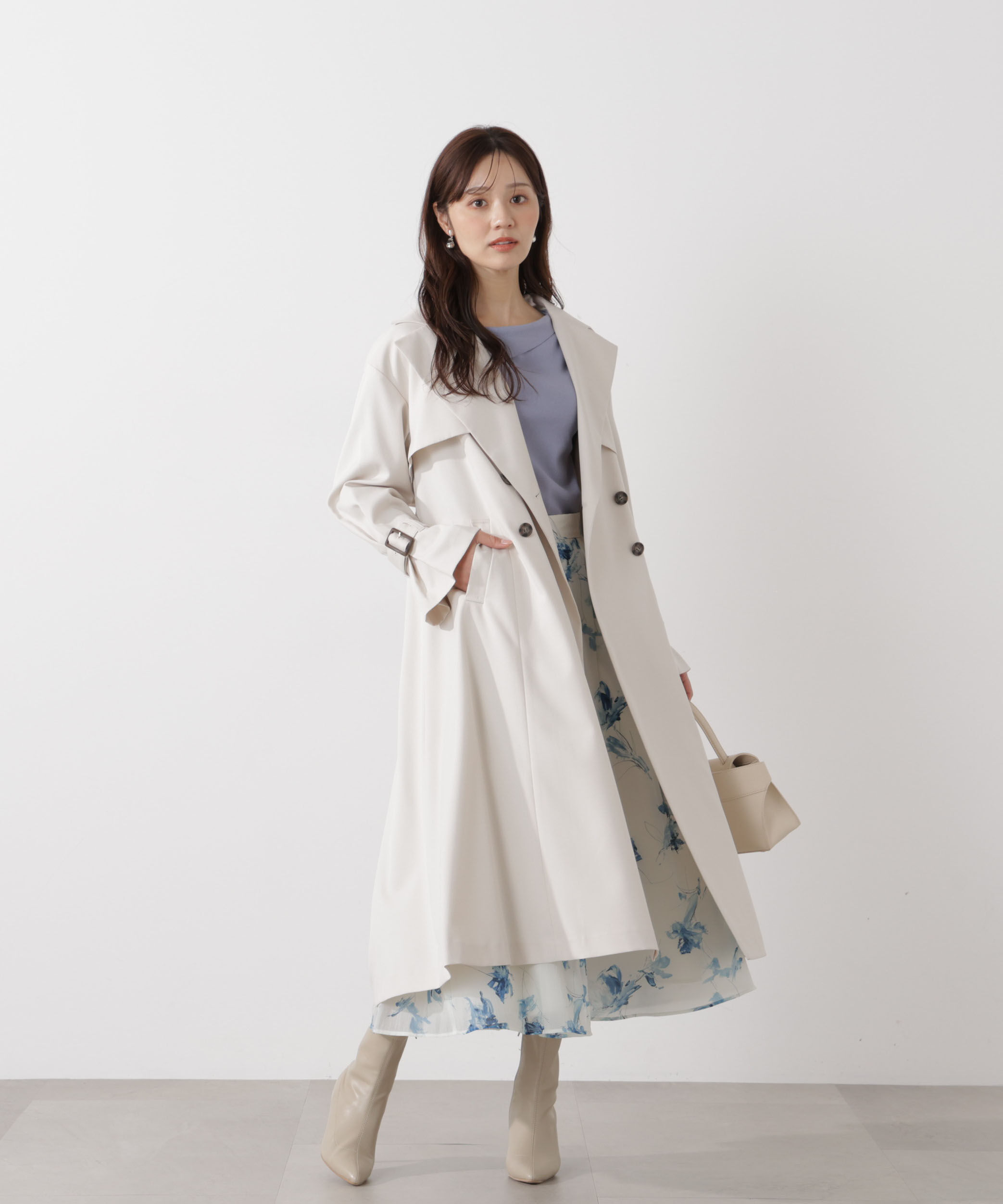 PROPORTION BODY DRESSING「＜防シワ/花粉リリース＞ベーシックトレンチコート」|その他|