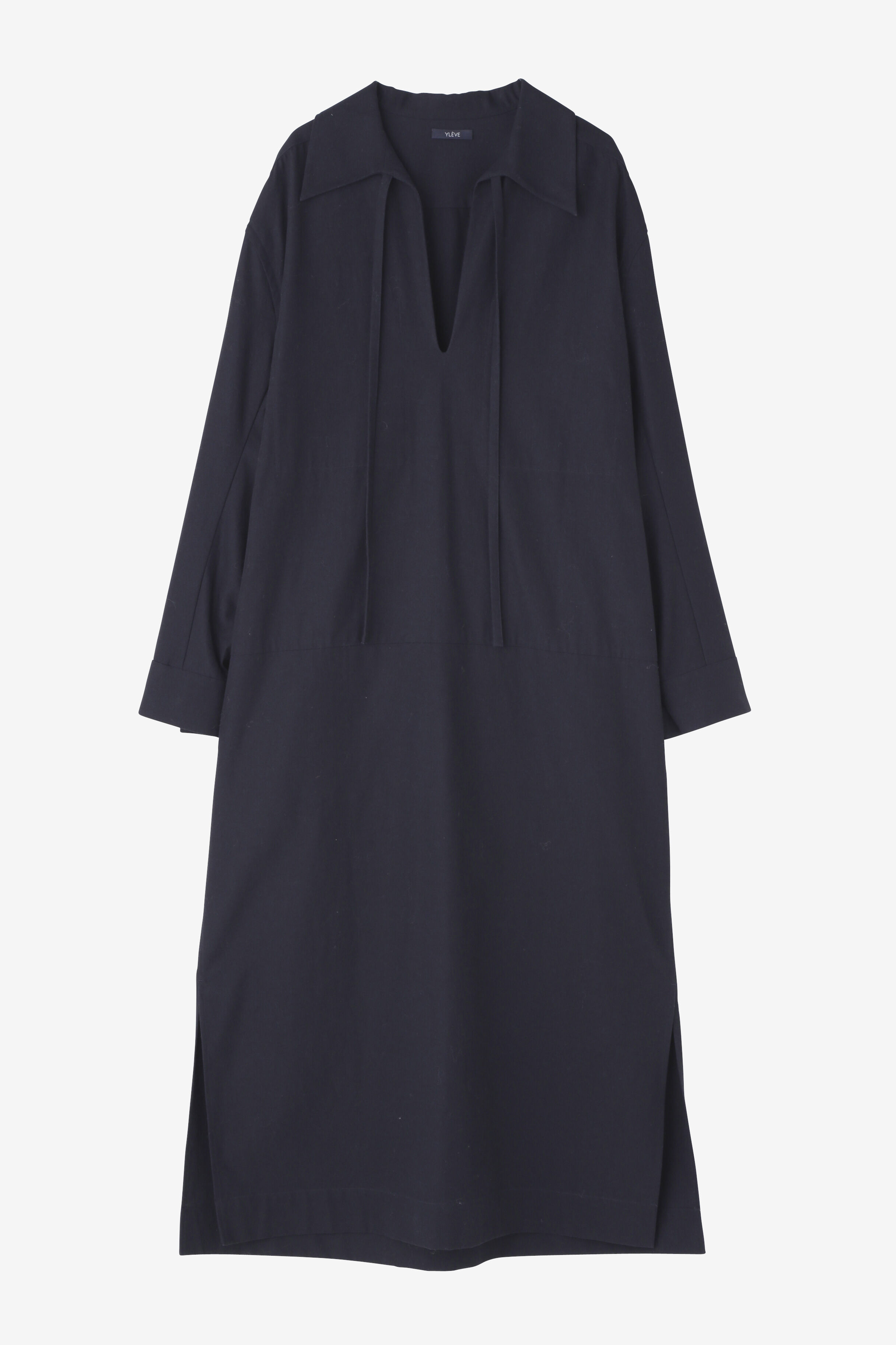 YLEVE 「YLEVE / COTTON LINEN HIGH TWIST GABARDINE TUNIC OP」|ワンピース|