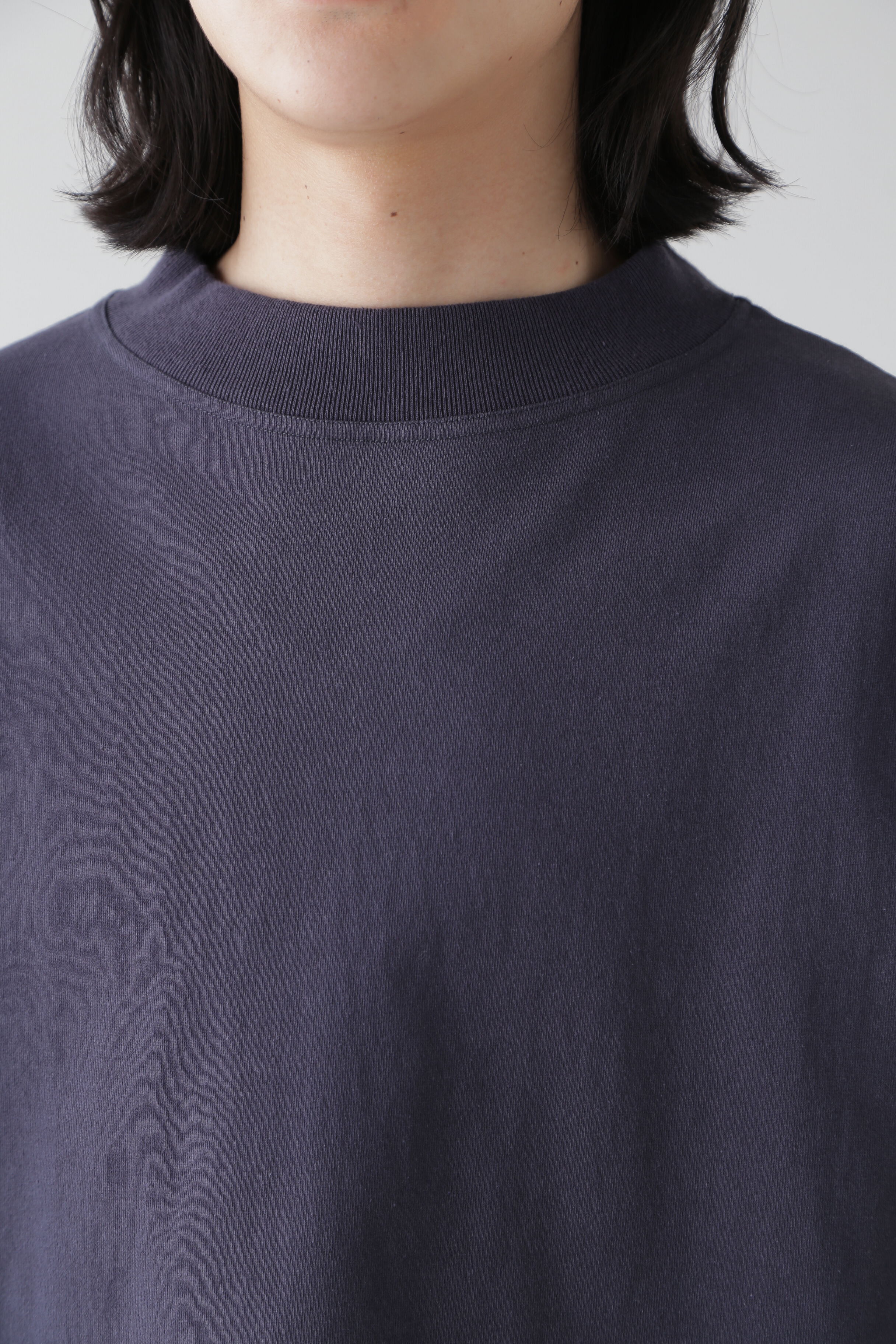 YLEVE 「Ｙ / ORGANIC COTTON JERSEY MOCK NECK P/O」|Tシャツ・カットソー|