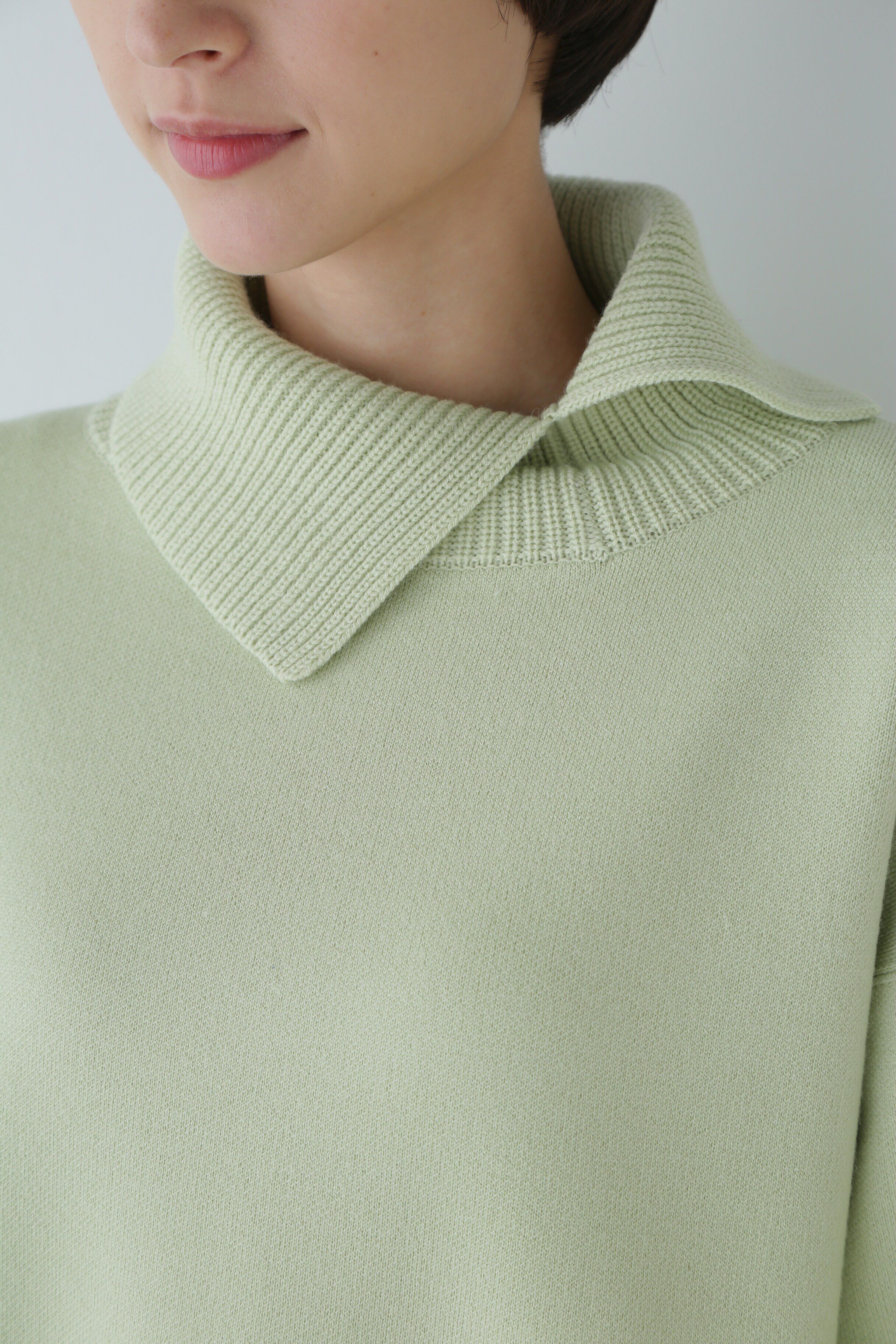  「◆ダブルジャカードニットトップス」|ニット・セーター|