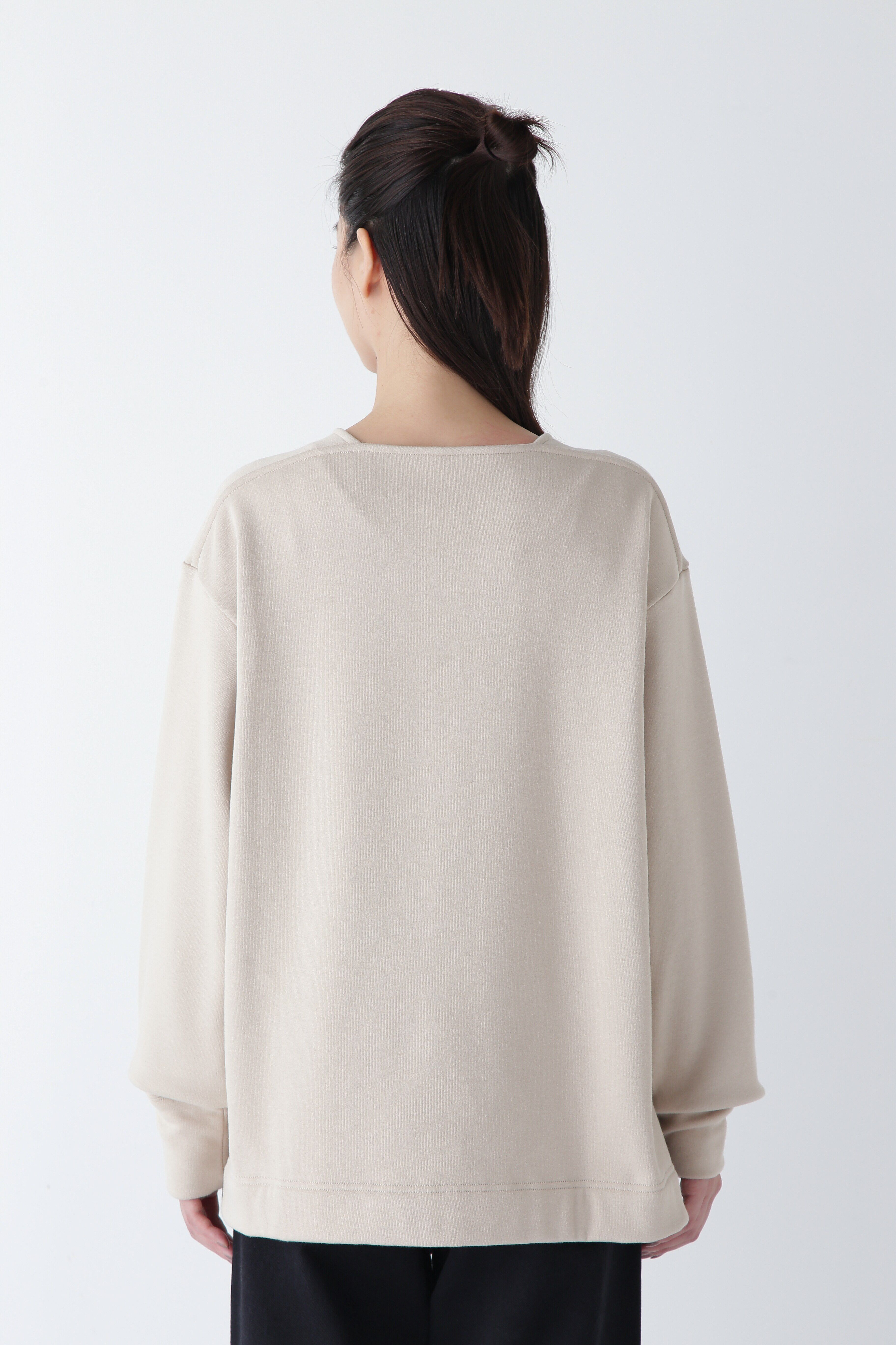  「◆ボンバー裏起毛マリンカラープルオーバー」|Tシャツ・カットソー|