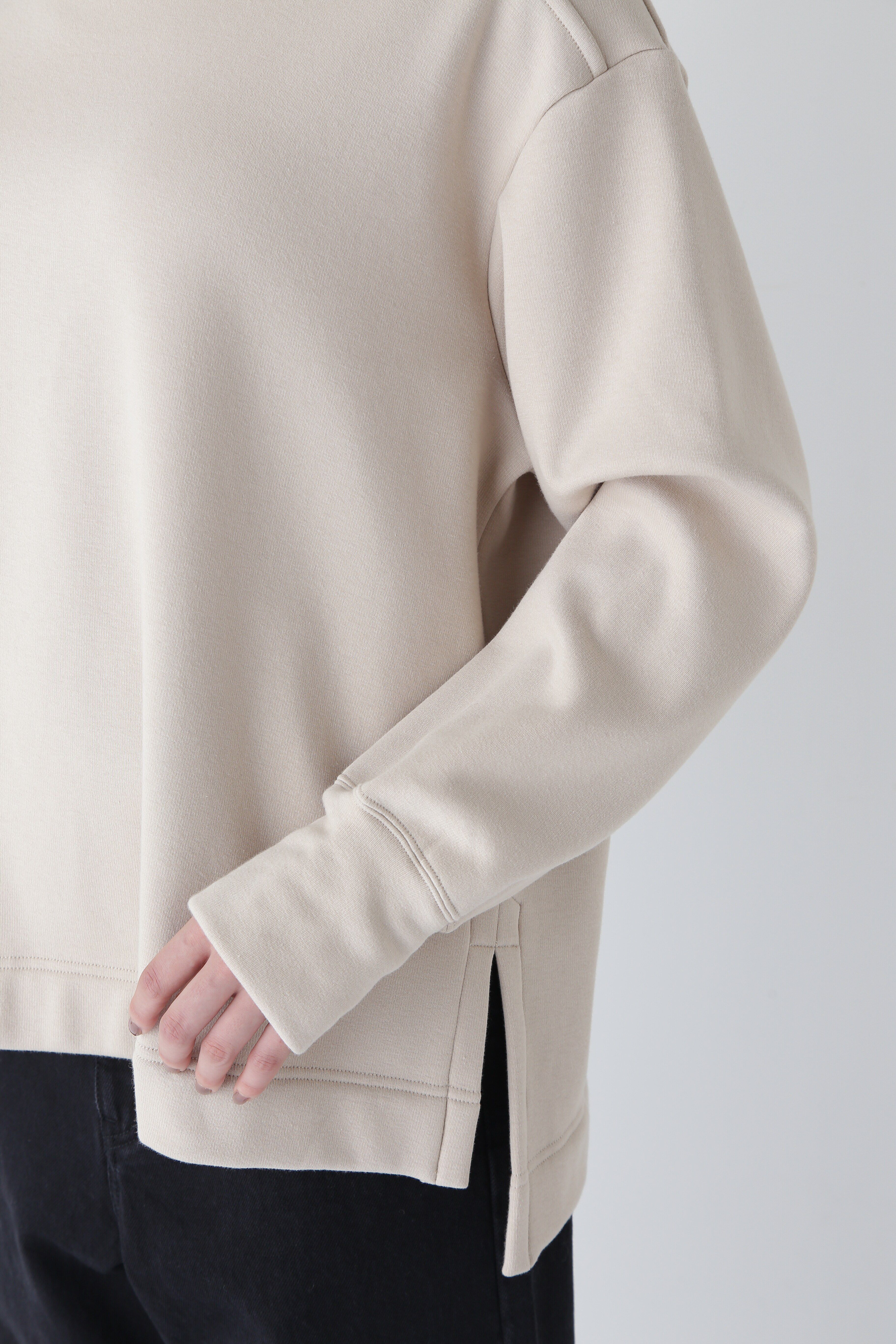  「◆ボンバー裏起毛マリンカラープルオーバー」|Tシャツ・カットソー|