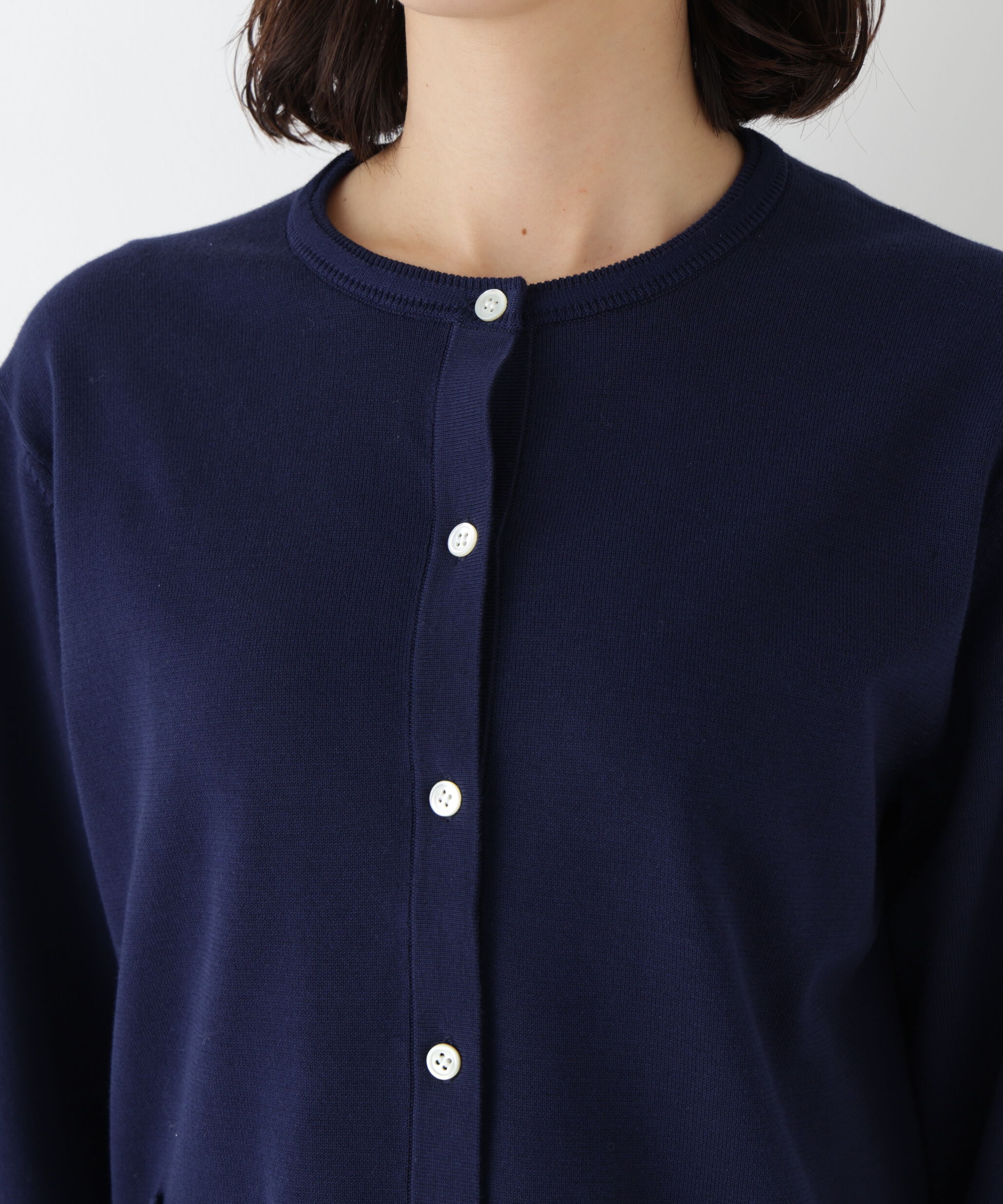  「◆《ｳｫｯｼｬﾌﾞﾙ》ｵｰｶﾞﾆｯｸｺｯﾄﾝ混ﾌﾟﾚｰﾃｨﾝｸﾞﾗ 」|ニット・セーター|