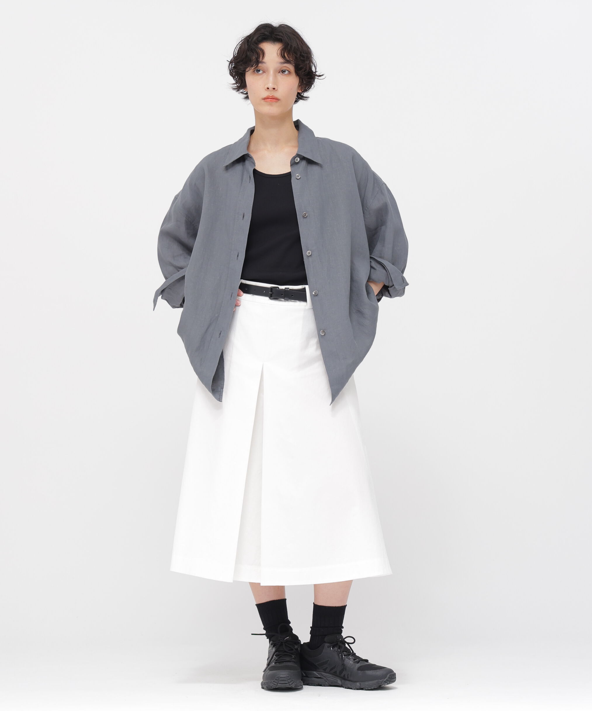  「SHIRTING LINEN SHIRT」|シャツ・ブラウス|