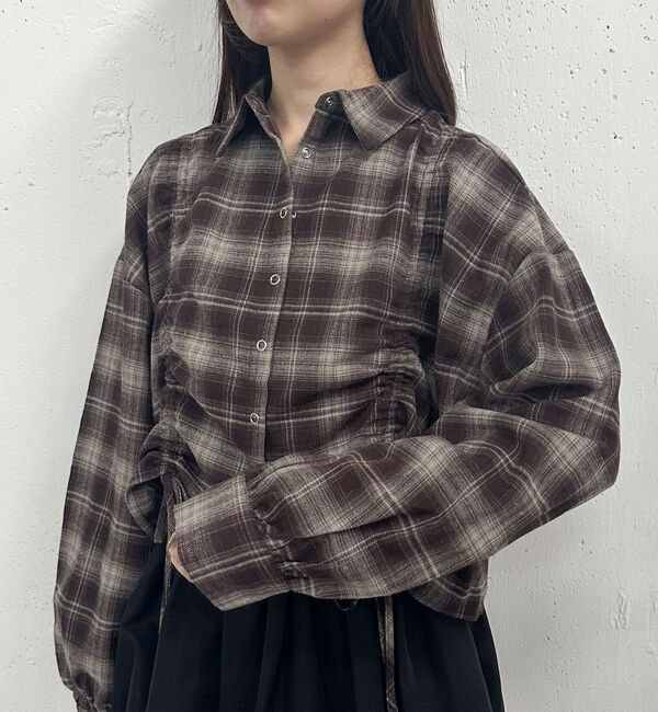 archives「ドロストチェックネルシャツ」|シャツ・ブラウス|