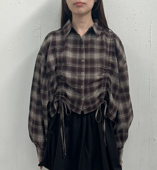 archives「ドロストチェックネルシャツ」|シャツ・ブラウス|