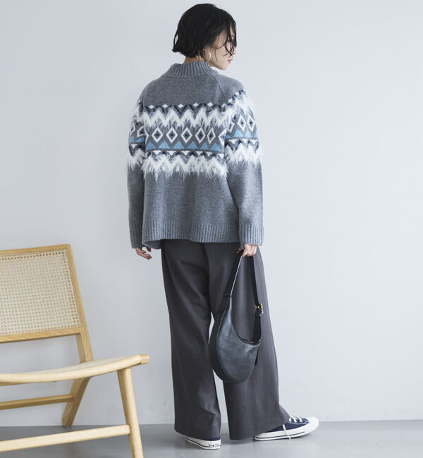 Doux archives「３タックワイドパンツ」|チノ|