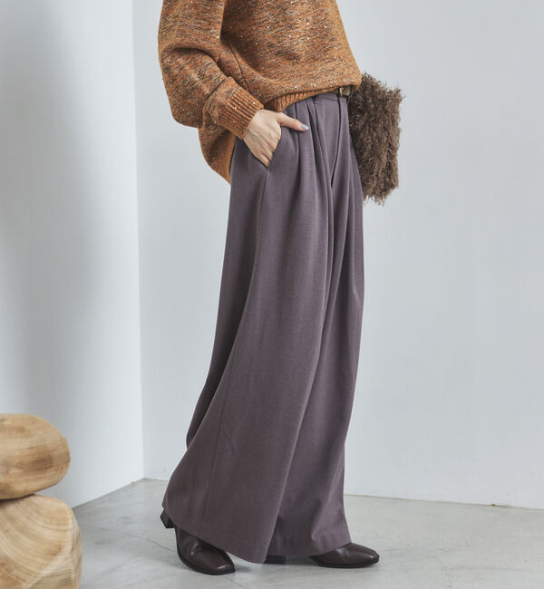 Doux archives「３タックワイドパンツ」|チノ|