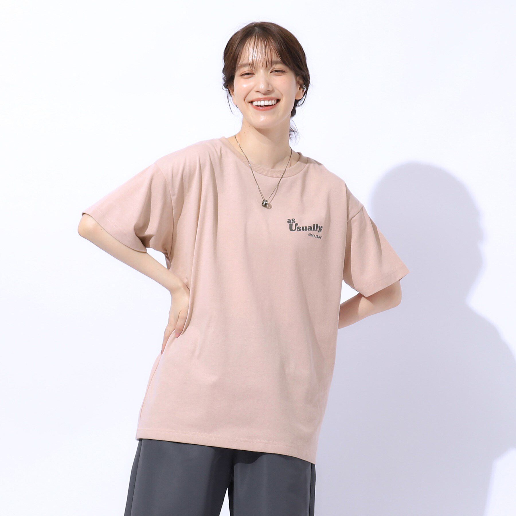 SHOO･LA･RUE「サガラ刺繍BIGTシャツ」|Tシャツ・カットソー|