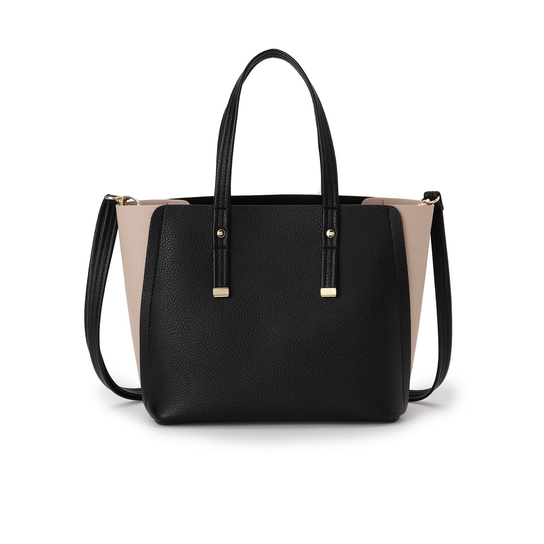 SHOO･LA･RUE「【軽量/2WAY】コーデのアクセントになる　配色トートバッグ」|トートバッグ|