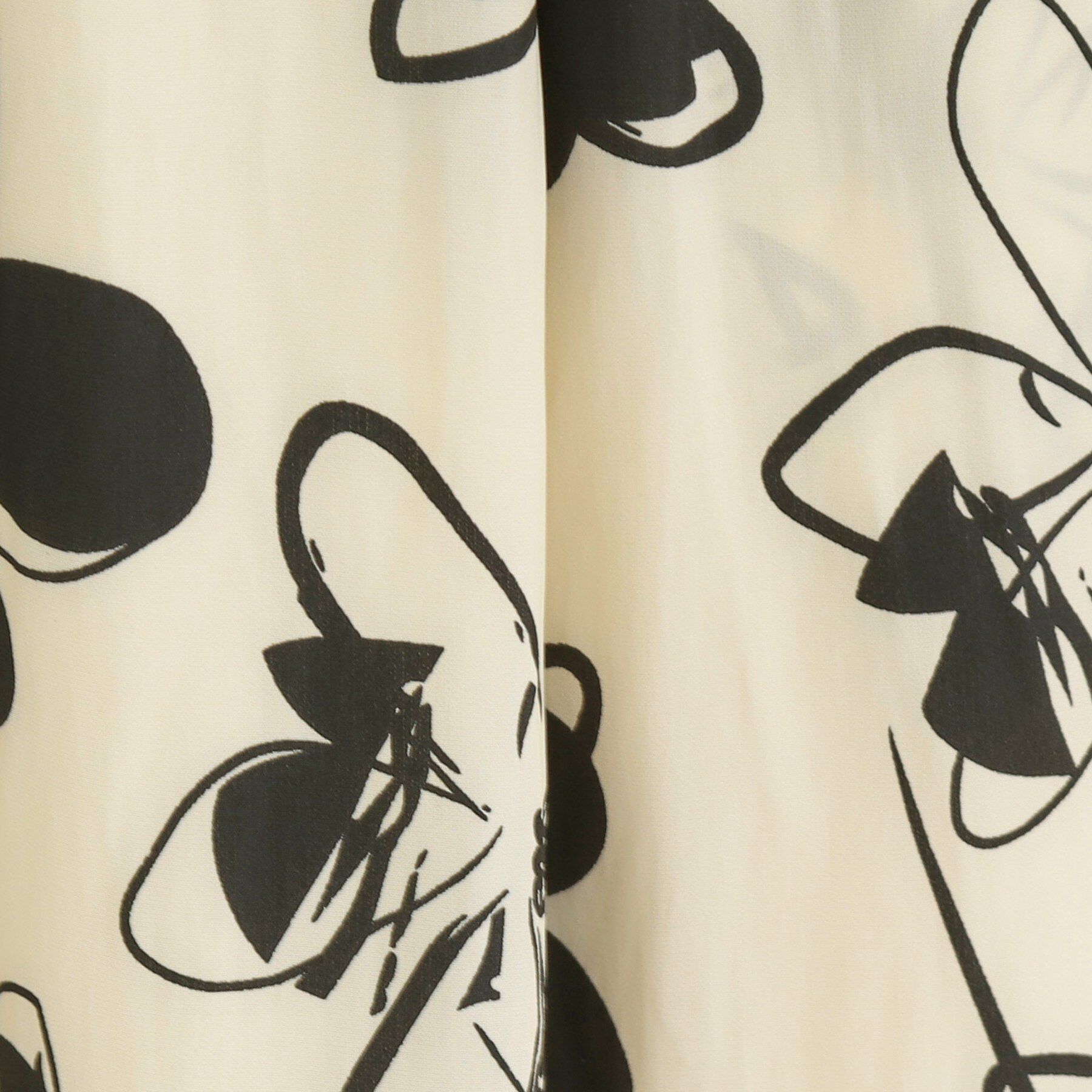 SHOO･LA･RUE「【選べる4柄/洗濯機可】さらっとしなやか　サテンワイドパンツ」|その他|