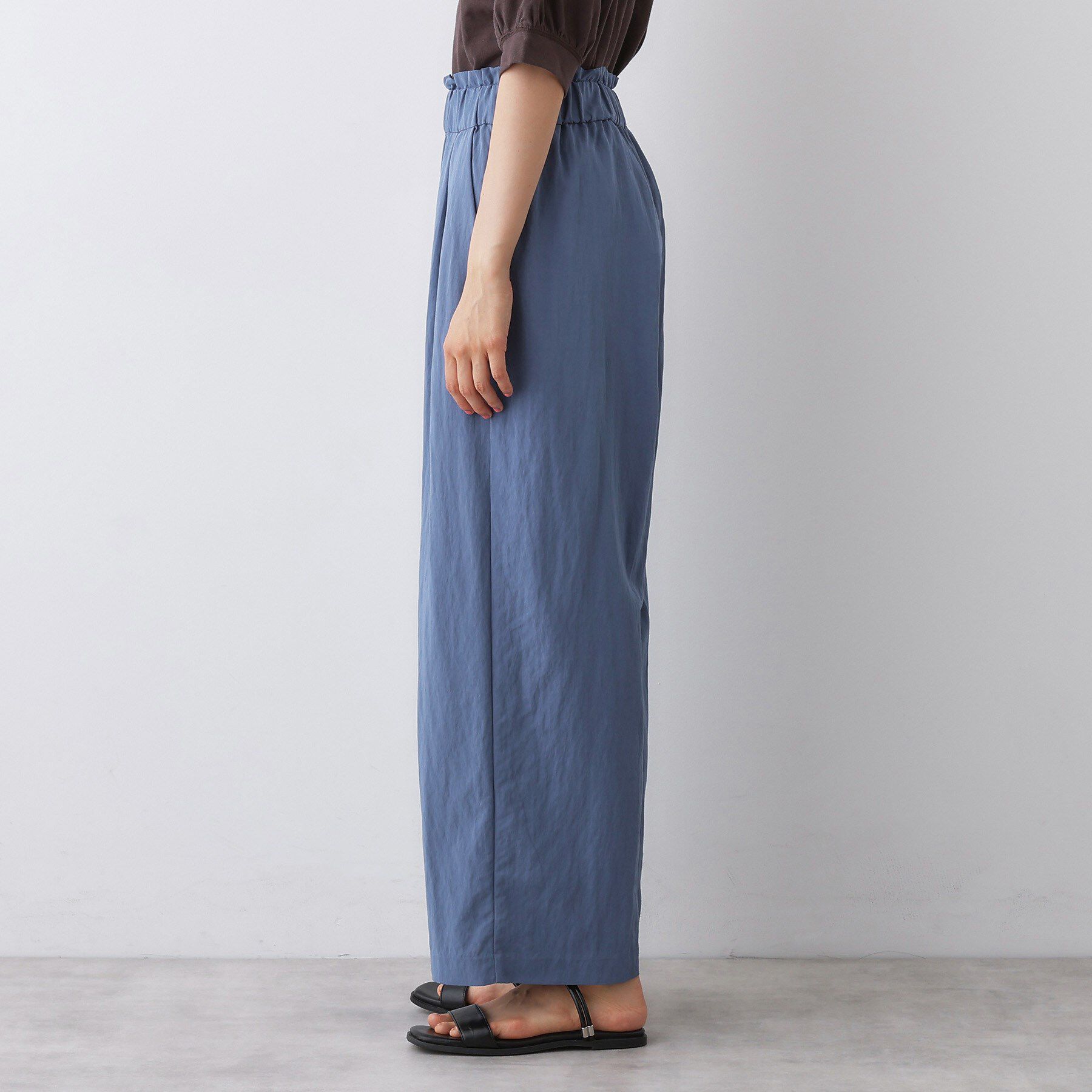 Dessin「【ウエストゴム/洗える】リラクシーナイロンパンツ」|その他|