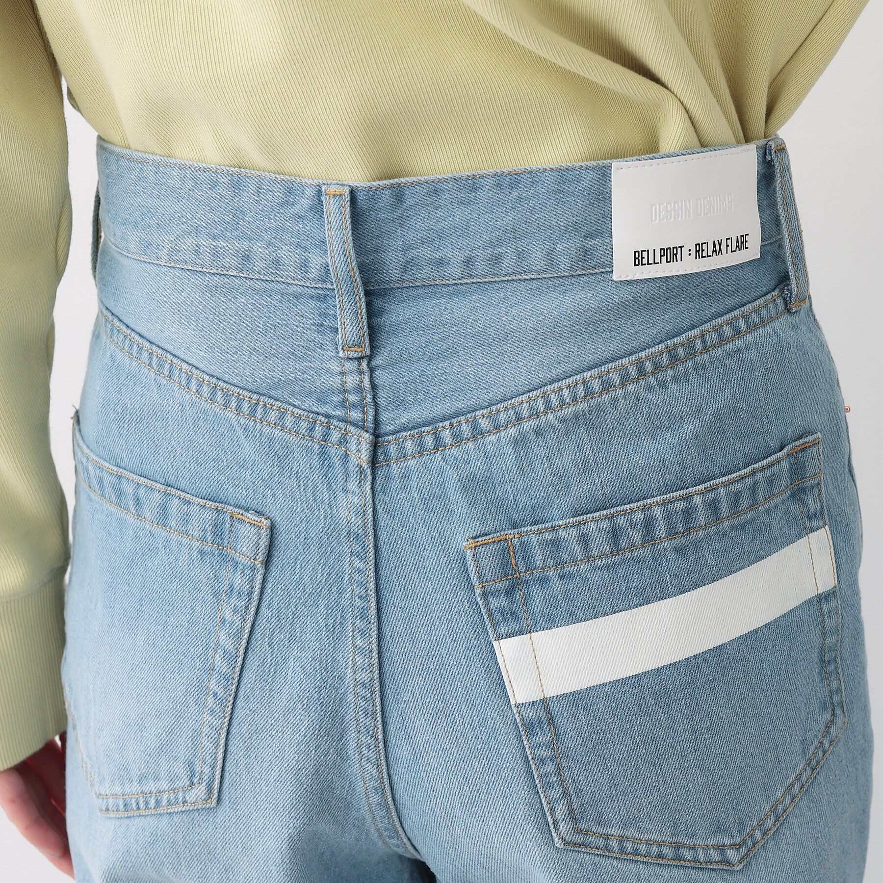 Dessin「【洗える】リラックスフレアシルエット12OZデニム」|その他|