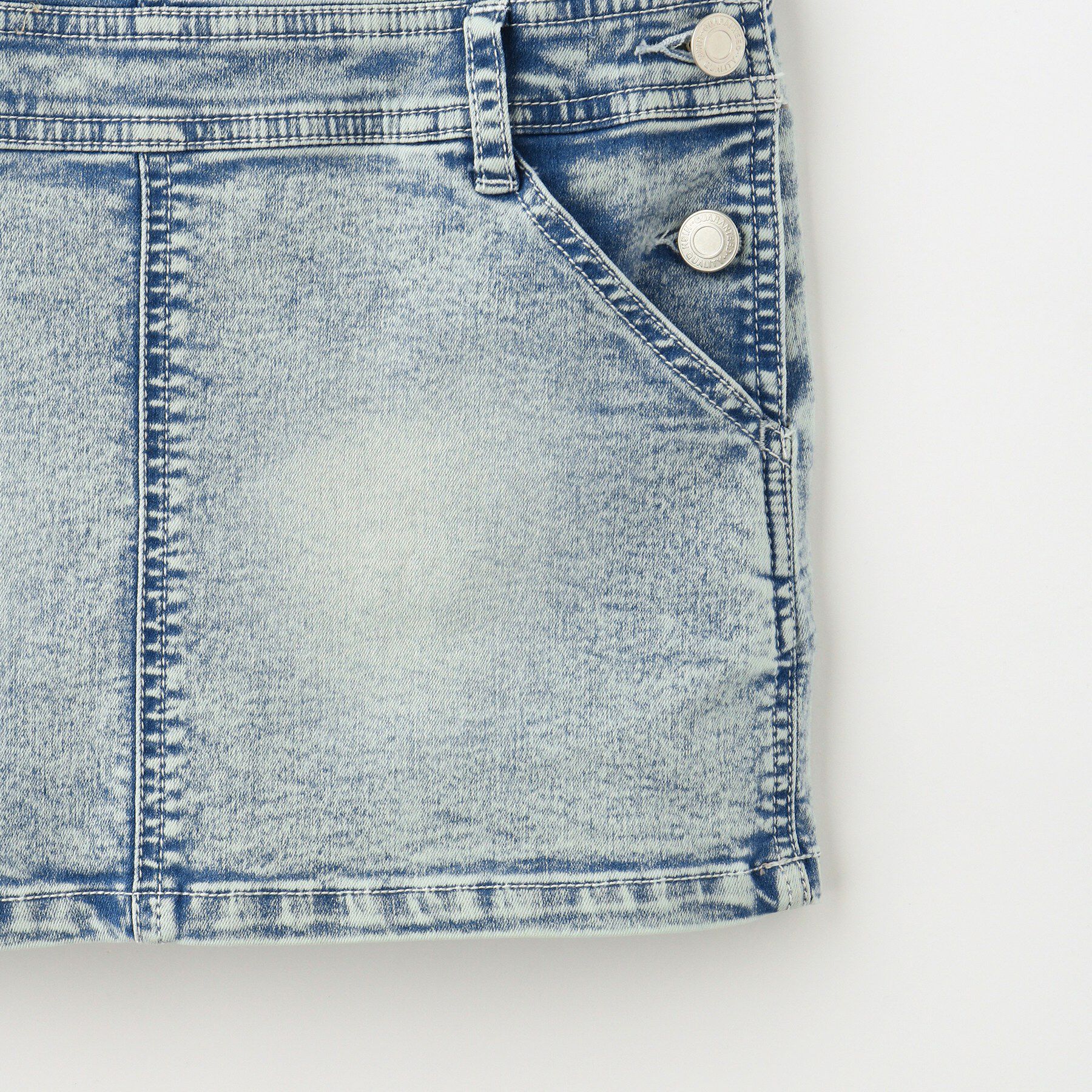 Dessin「ハイストレッチデニムジャンパースカート」|ワンピース|