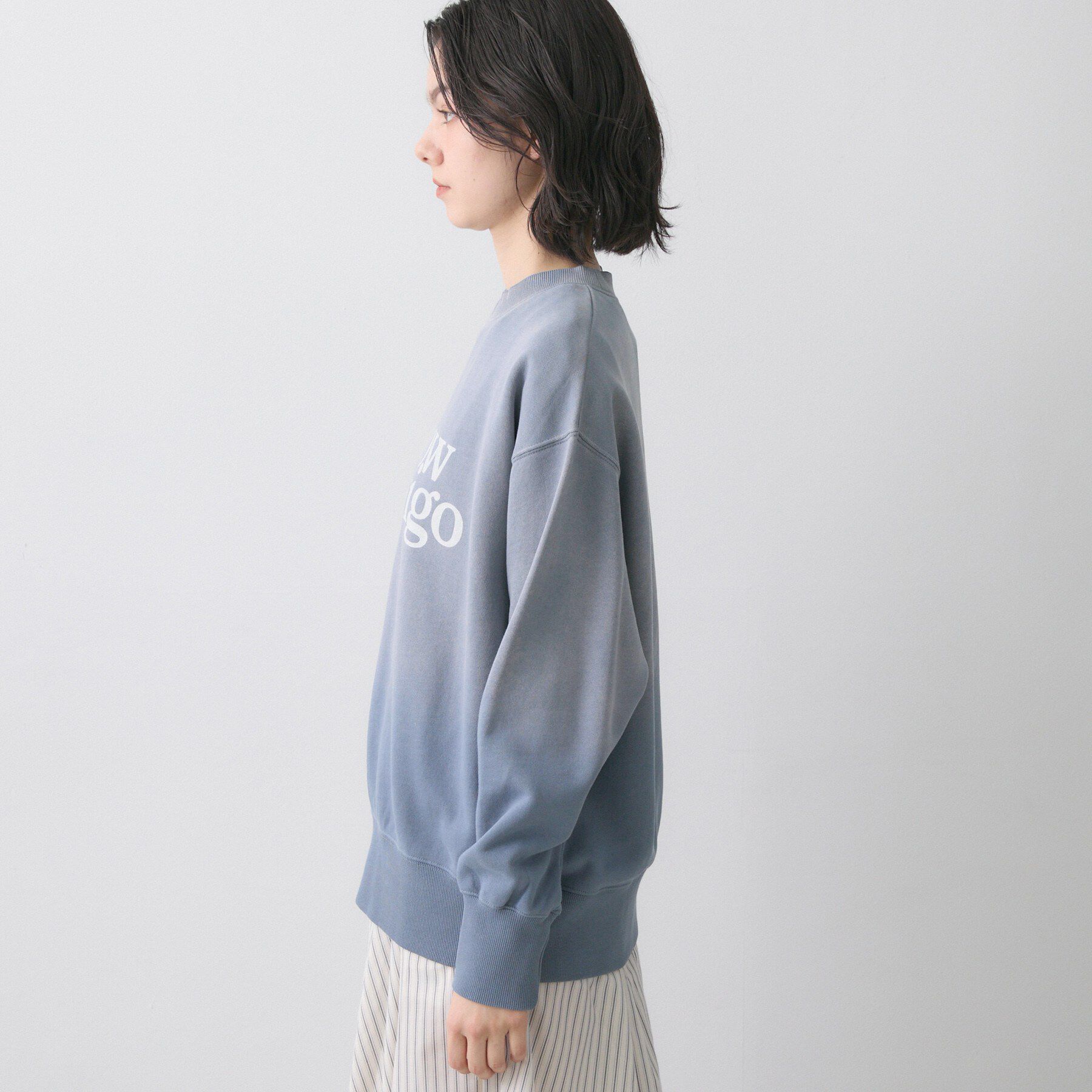 Dessin「【ユニセックス/洗える】ヴィンテージライク裏毛スウェット」|パーカー|