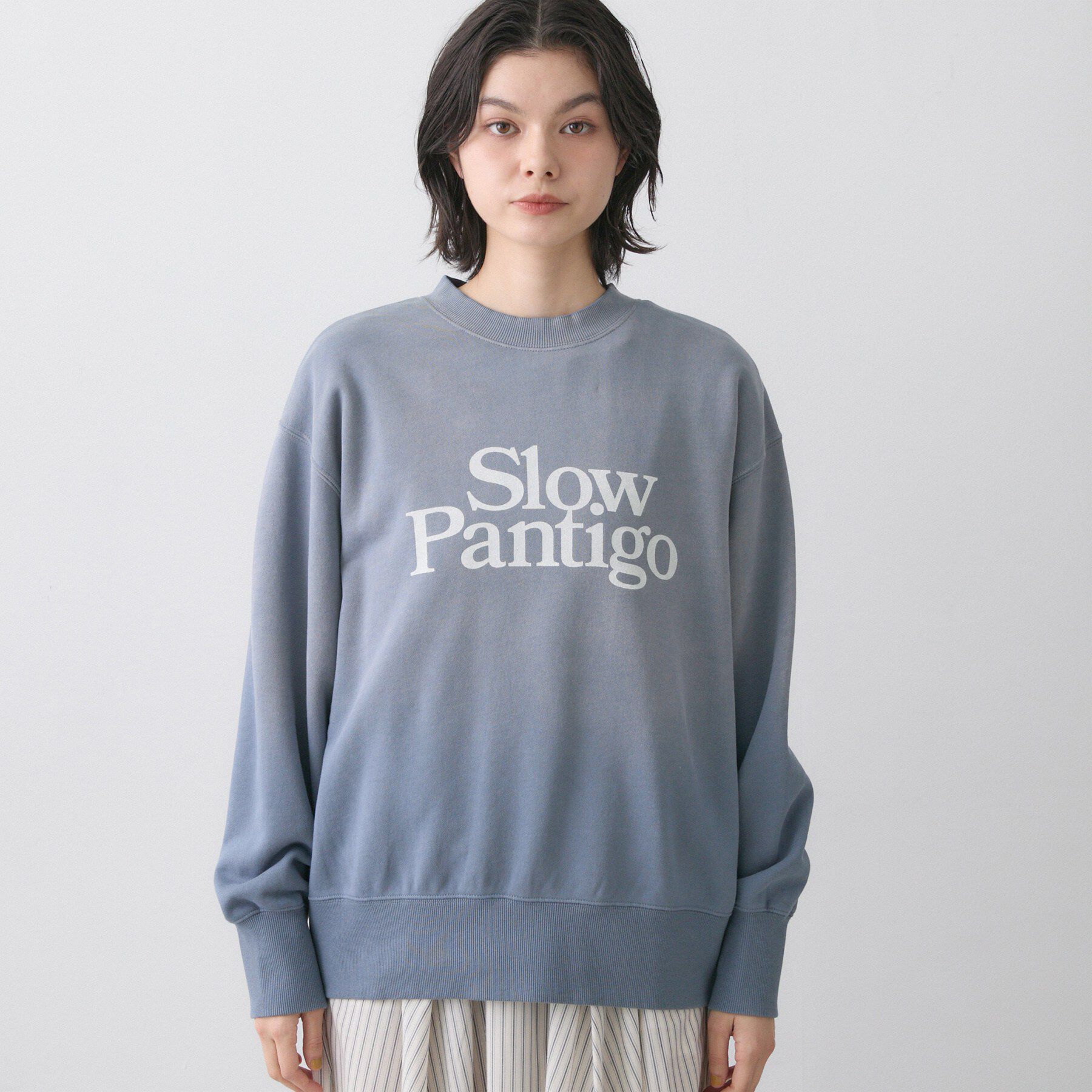 Dessin「【ユニセックス/洗える】ヴィンテージライク裏毛スウェット」|パーカー|