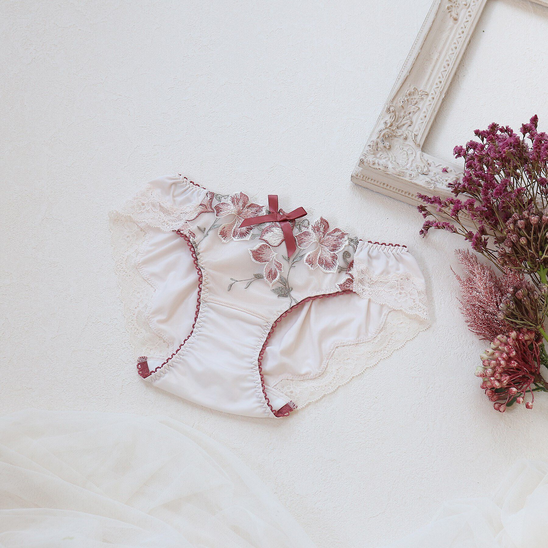 Risa Magli「クレモンス サニタリーショーツ」|インナー|ローズ(062)