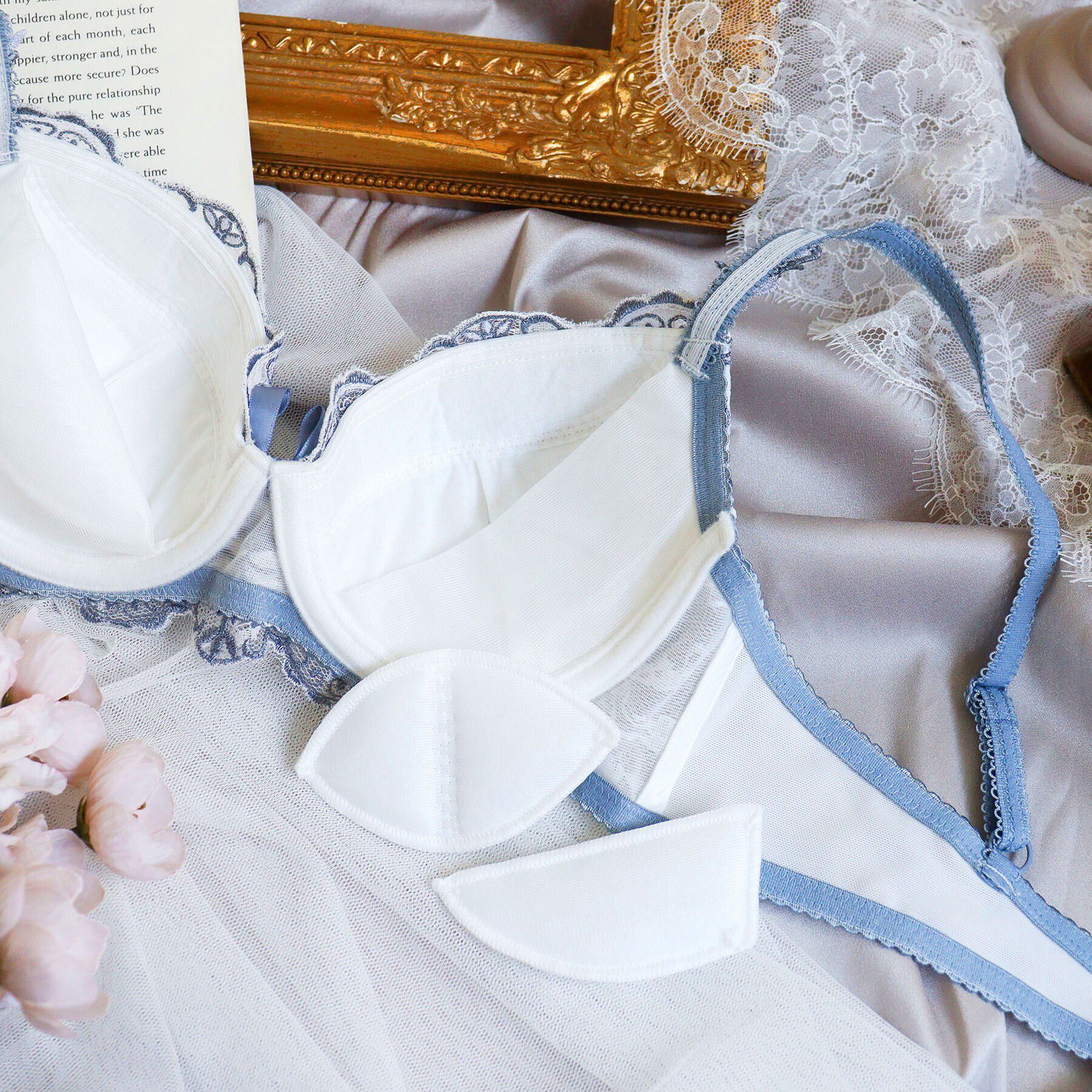 Risa Magli「ジュア ブラジャー（B-D）＜サイドシェイプ＞」|インナー|