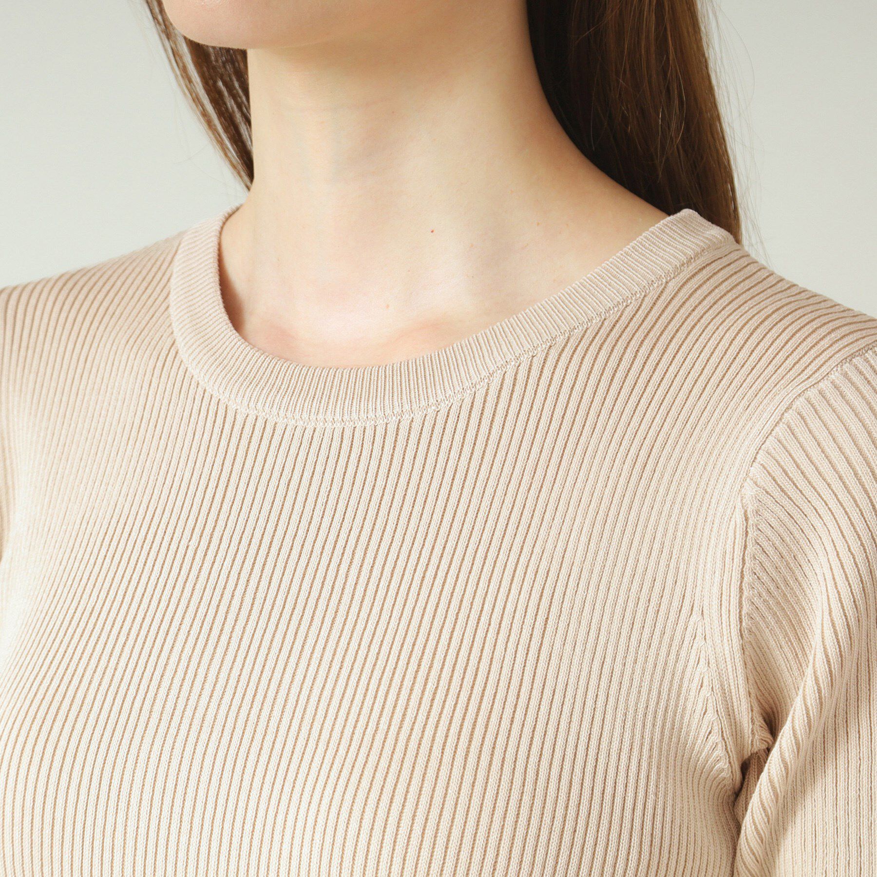 ITS&rsquo;DEMO「【手洗い可】ニットドッキングワンピース」|ワンピース|